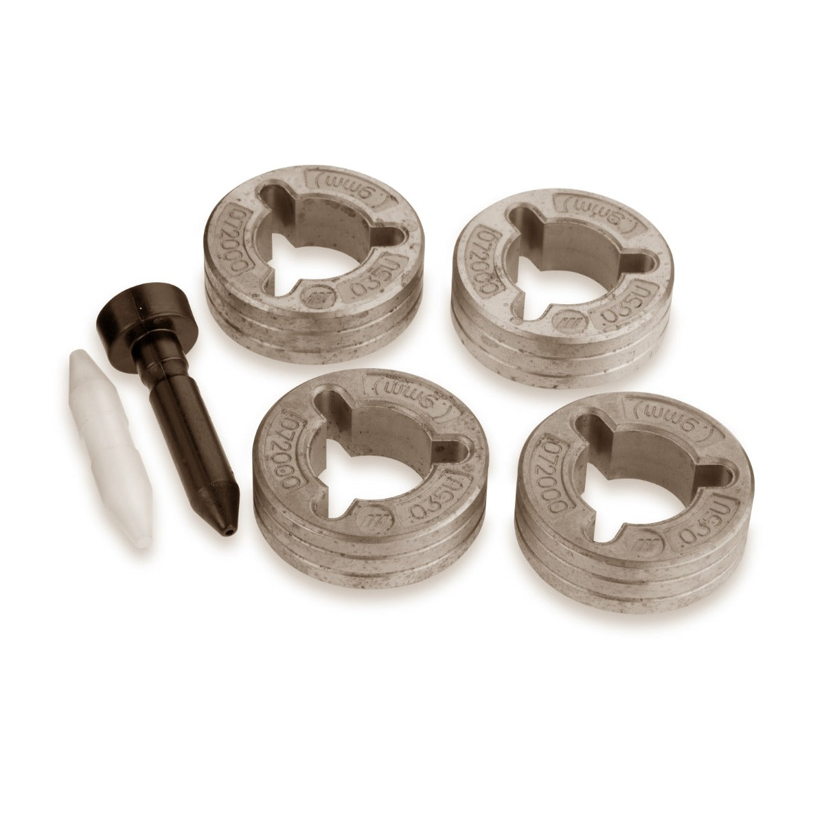 Miller .035 U-Groove Drive Rolls (4 Rolls) (044750)