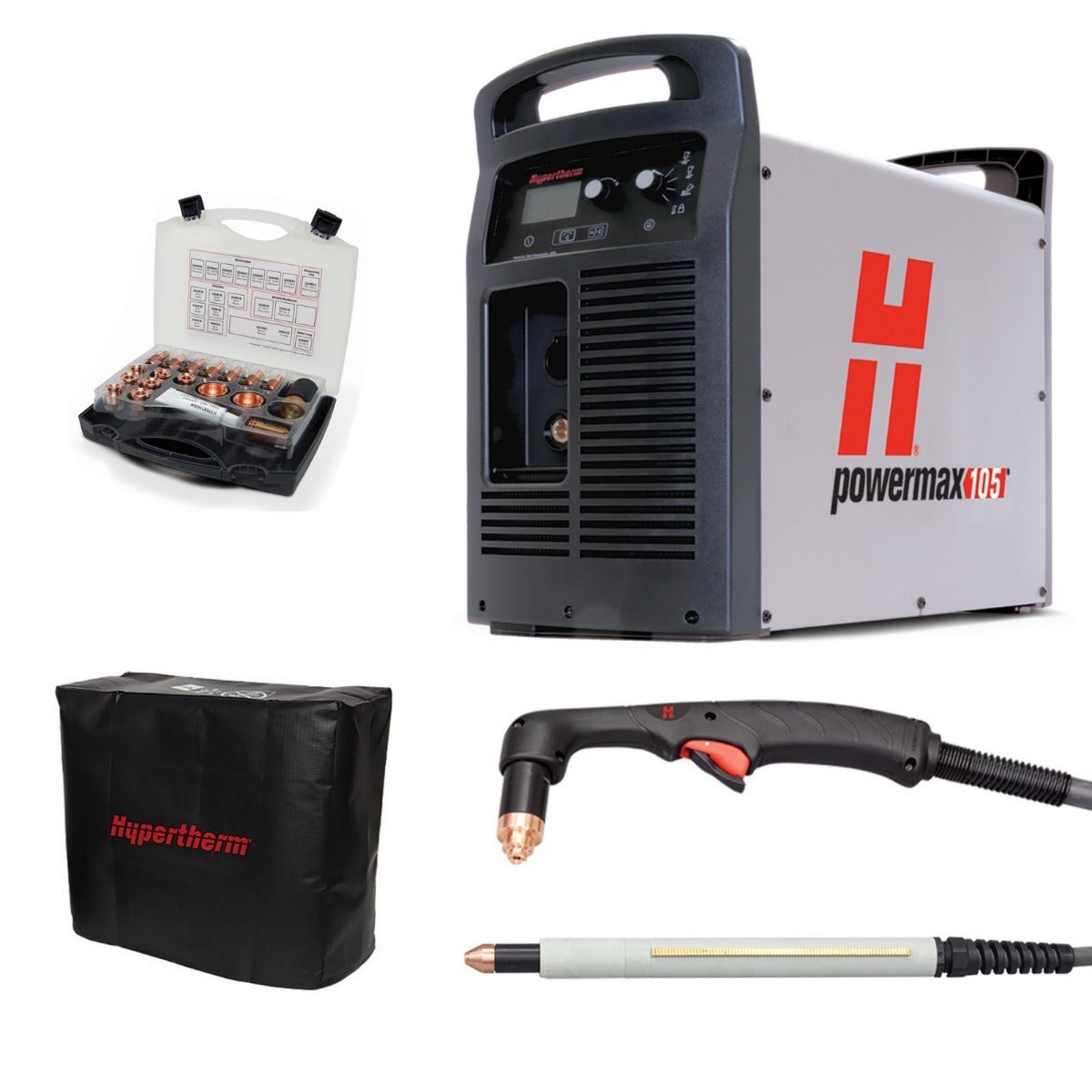 Hypertherm Powermax 105 w/CPC 25ft Mech and Hand Torch Pkg (059384)