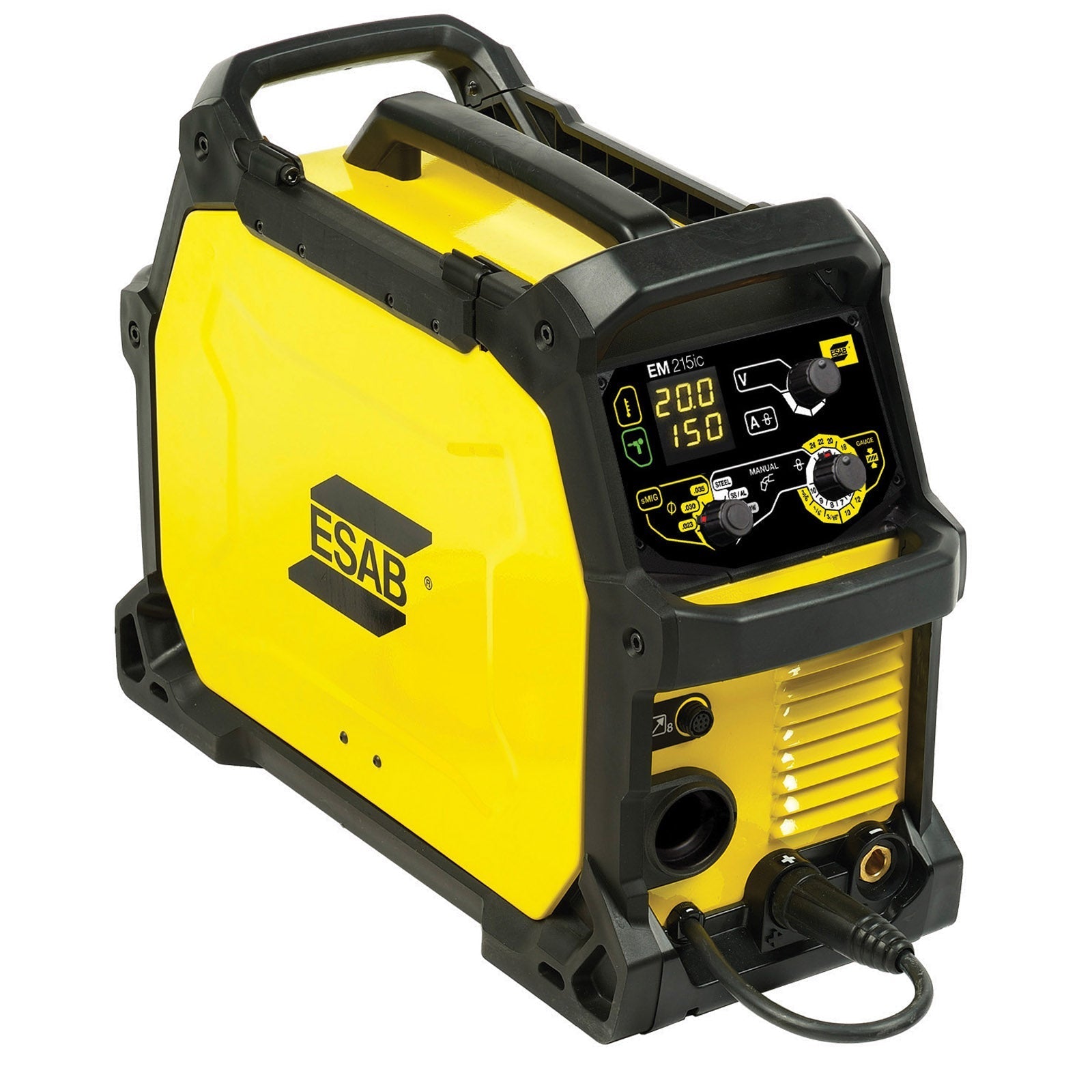 ESAB Rebel EM 215ic MIG Welder (MIG ONLY) with Cart (0558102436)