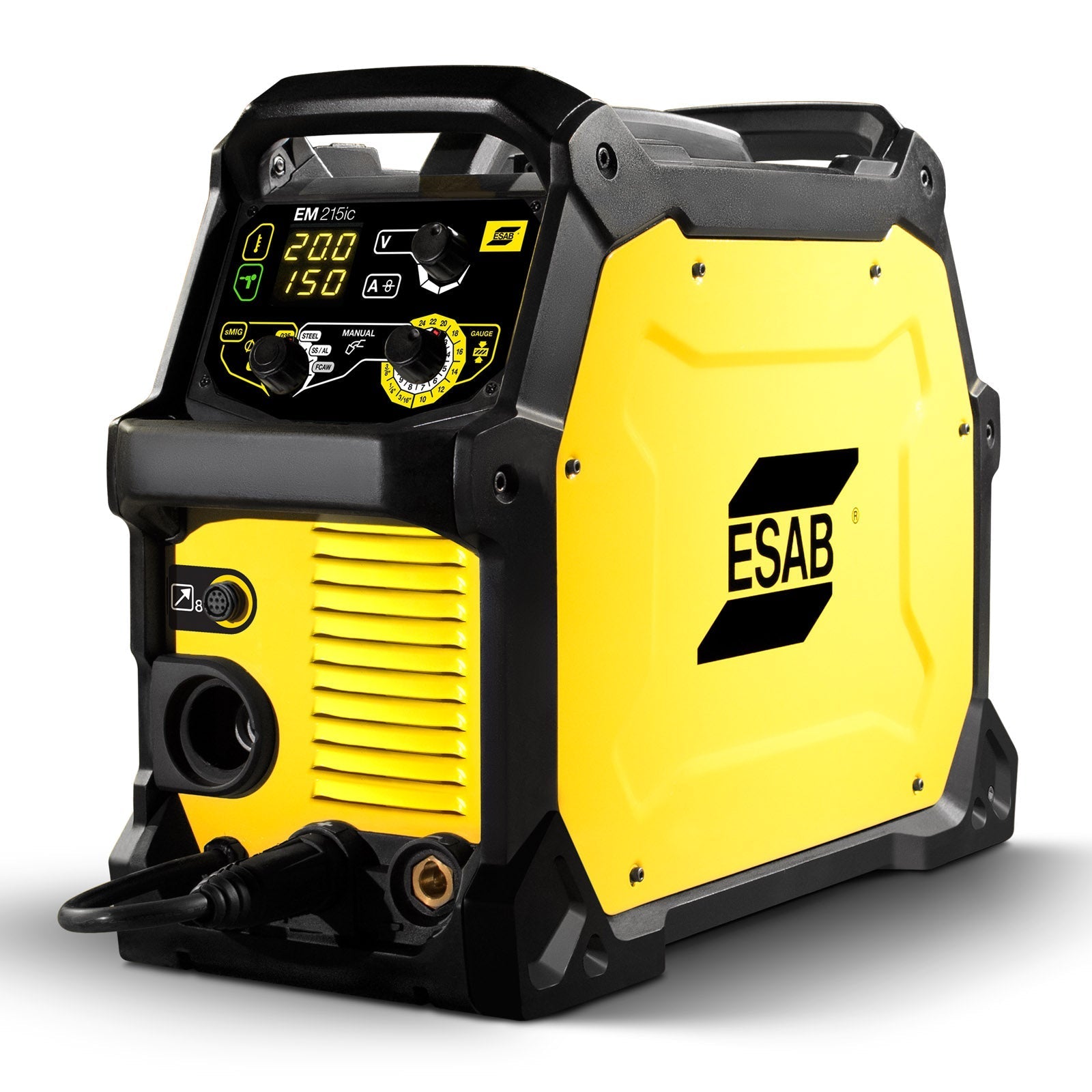 ESAB Rebel EM 215ic MIG Welder (MIG ONLY) with Cart (0558102436)