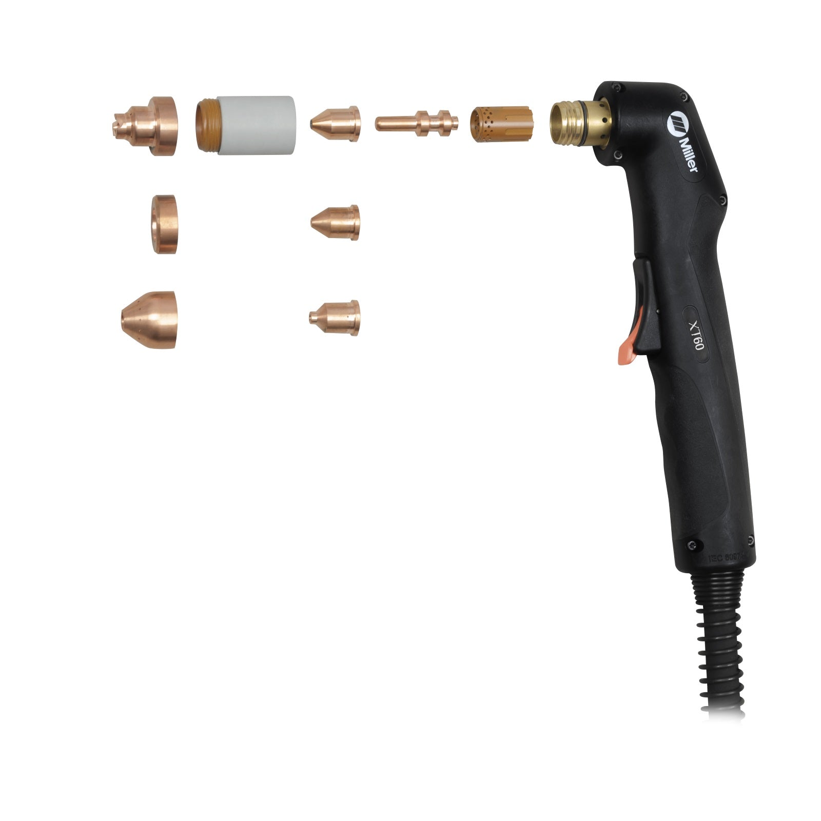 Miller XT60 Hand Torch with 50ft Leads (249954)