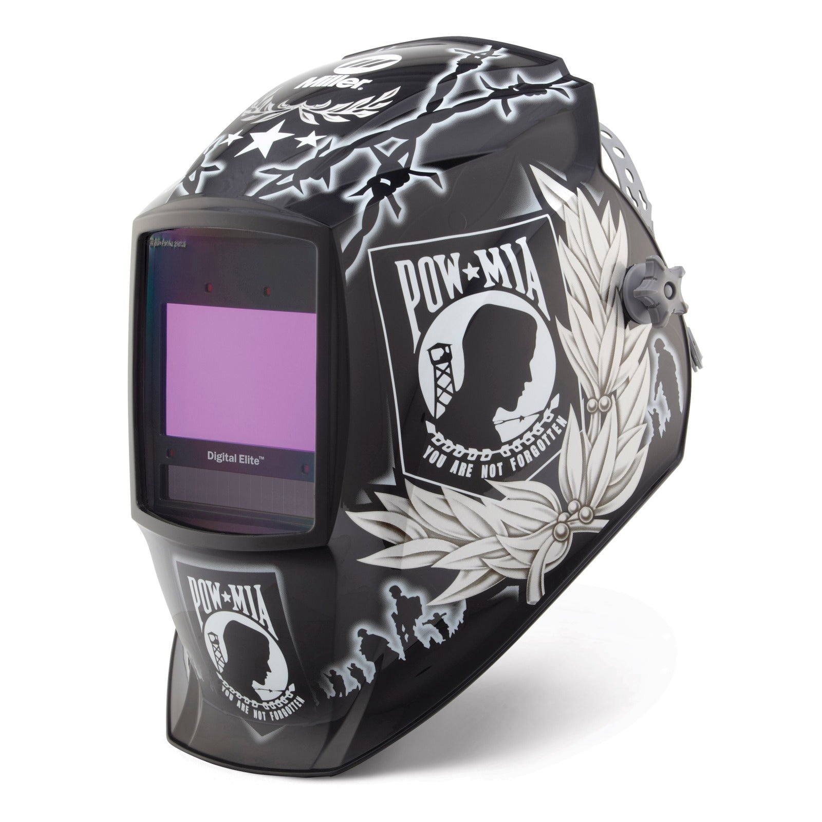 Miller POW MIA Not Forgotten Digital Elite Auto Darkening Welding Helmet (260127)