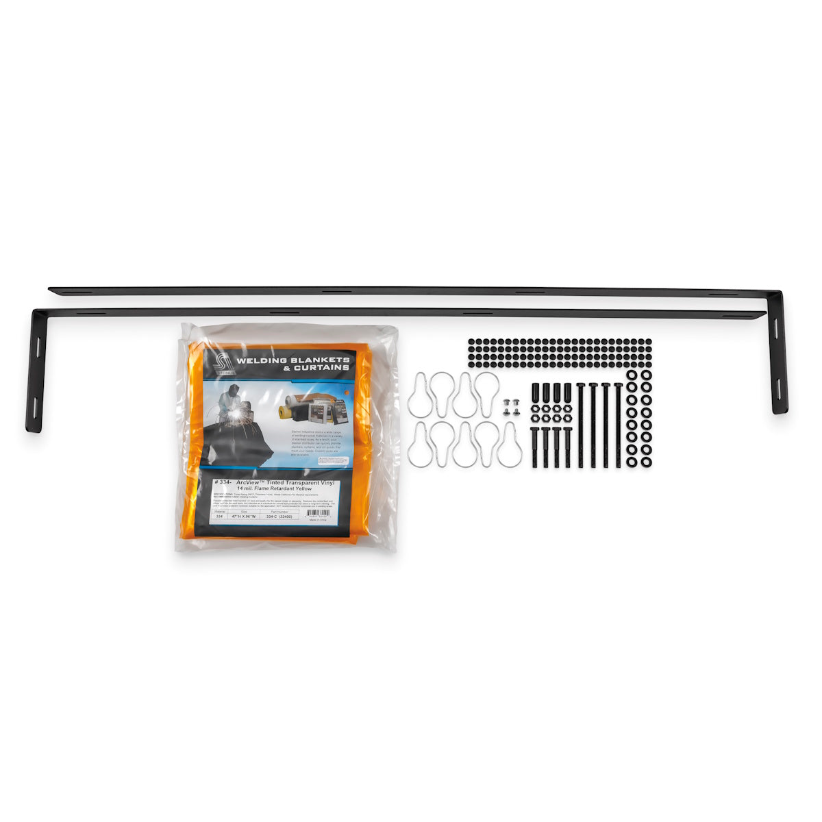 weld booth hardware kit