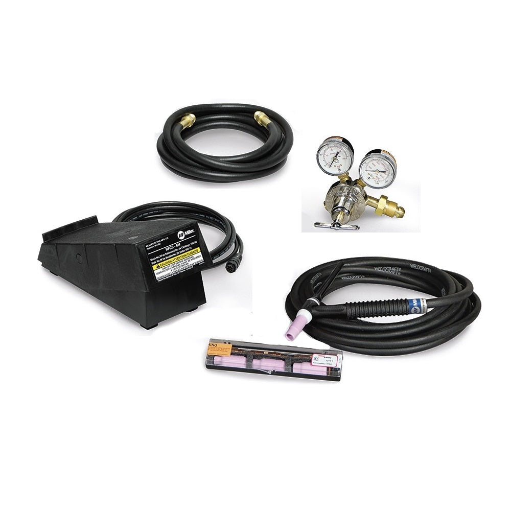 Miller Multimatic 200 MIG, TIG, Stick Welder Complete Pkg. with Spool Gun (951649, 300371)