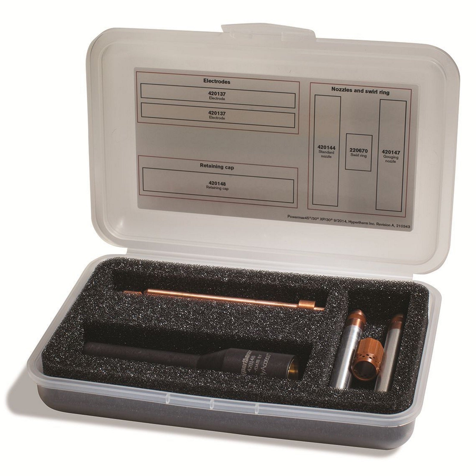 Hypertherm Powermax 45 HyAccess Consumables Kit PM45 (428337)