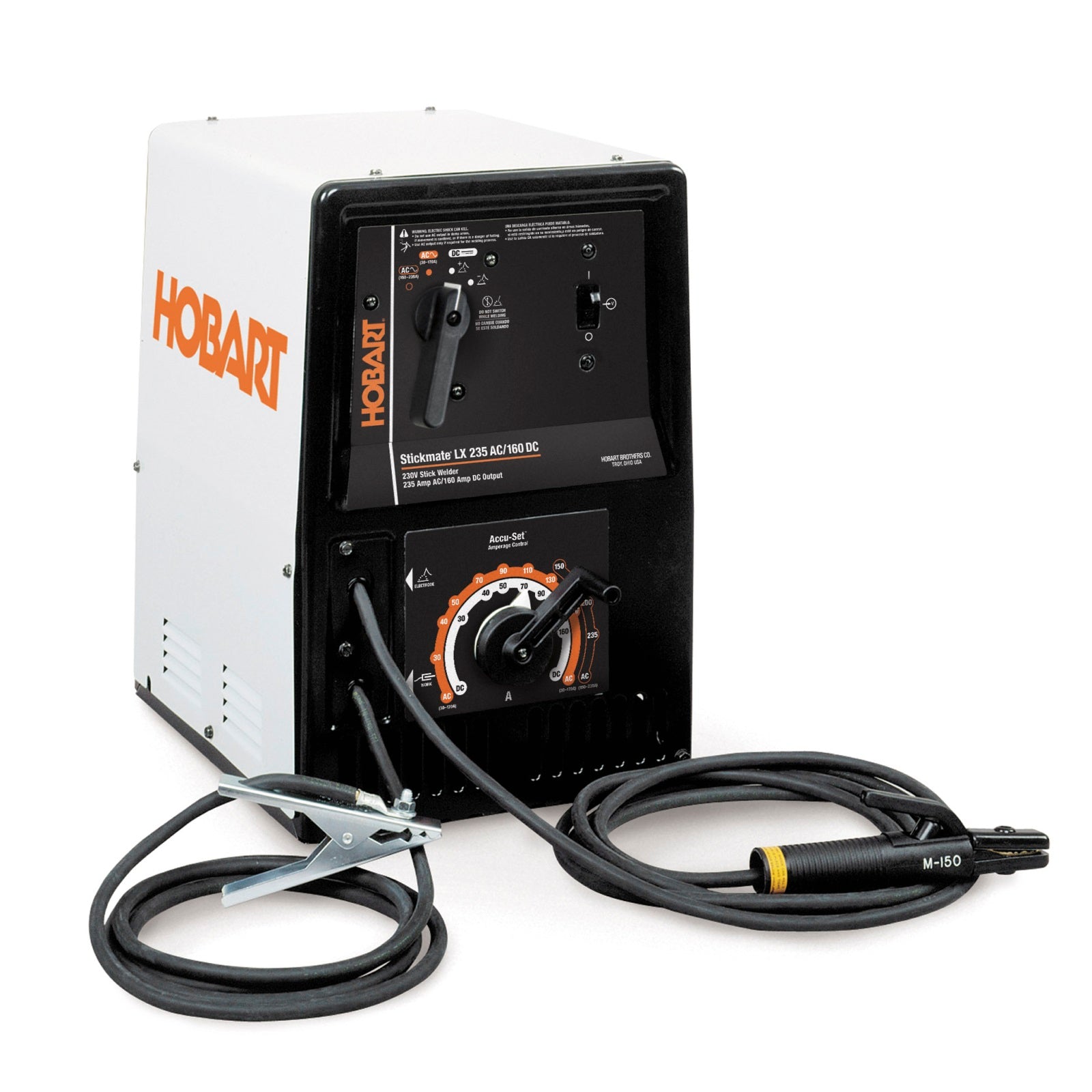 Hobart Stickmate LX 235 AC / 160 DC Stick Welder without Running Gear (500421)
