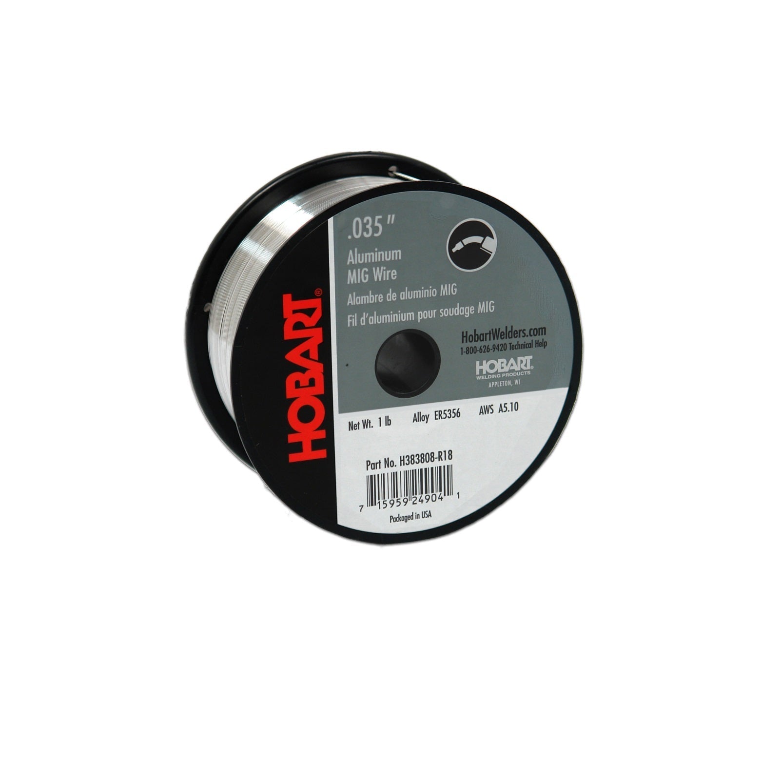 Hobart Maxal 5356 fil d'aluminium pour soudage