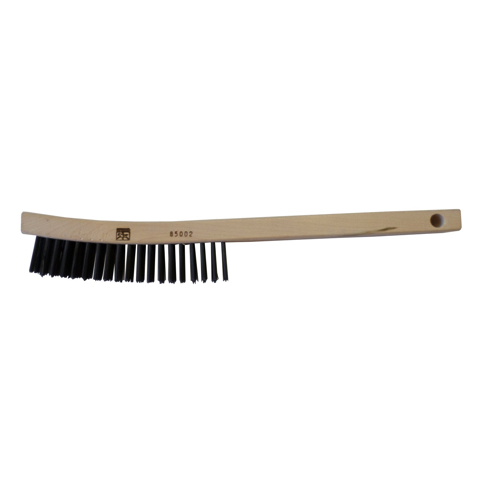 BW-103 Curved Handle Carbon Steel Brush 13-3/4"X 15/16" (85002)