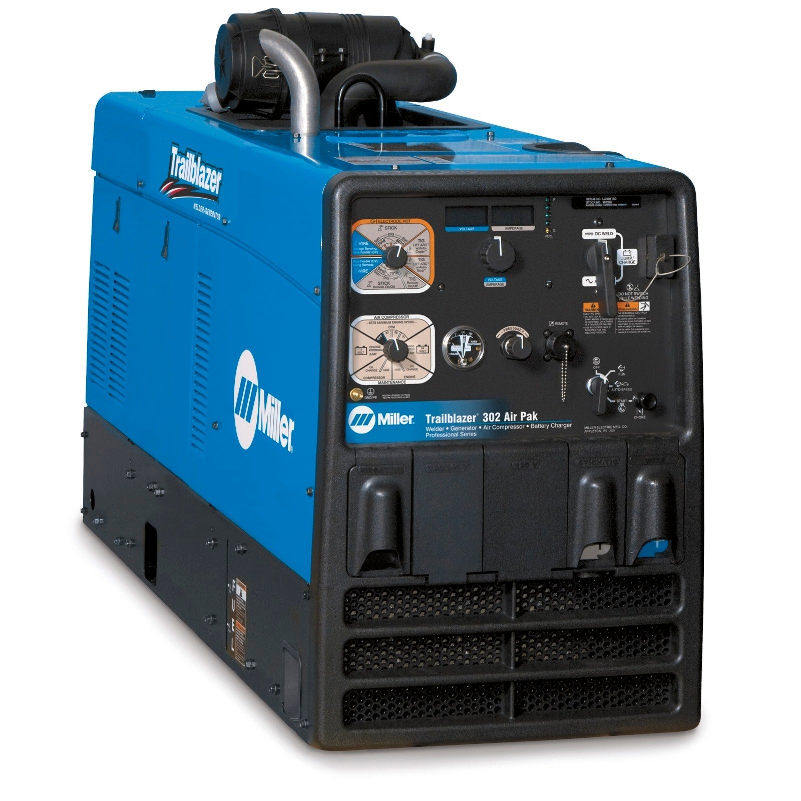 Miller Trailblazer 302 Kohler Air Pak Welder/Generator (907549001)