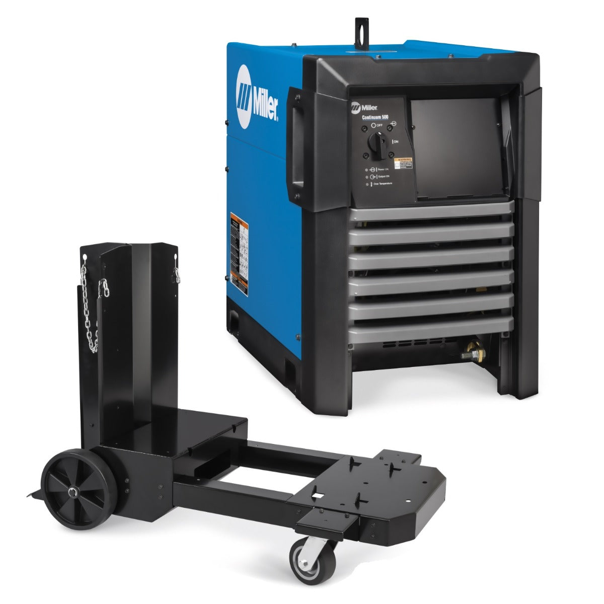 Miller Continuum 500 Advanced MIG System with Running Gear (907640001)
