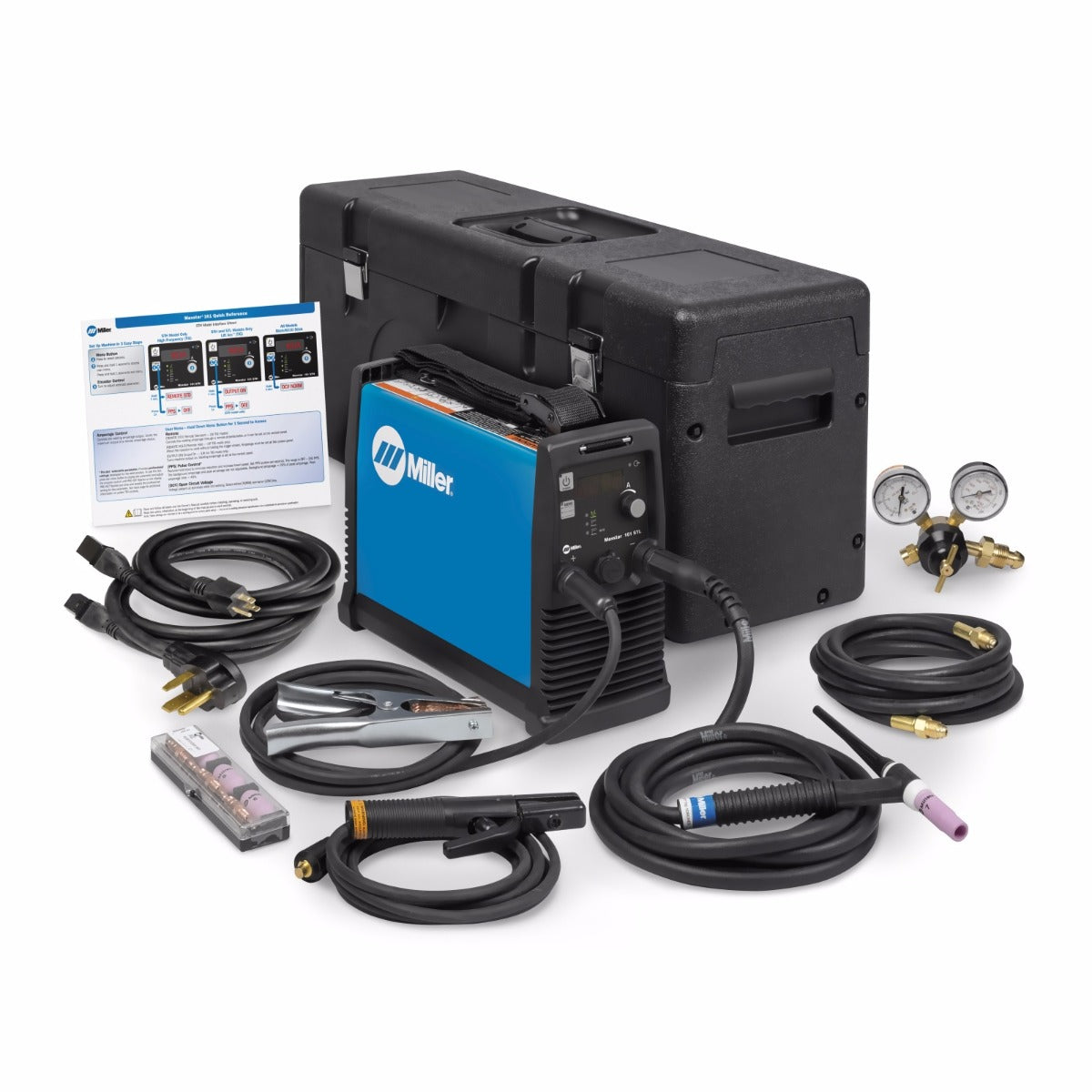 Miller Maxstar 161 STL TIG and Stick Welder with X-Case (907710001)