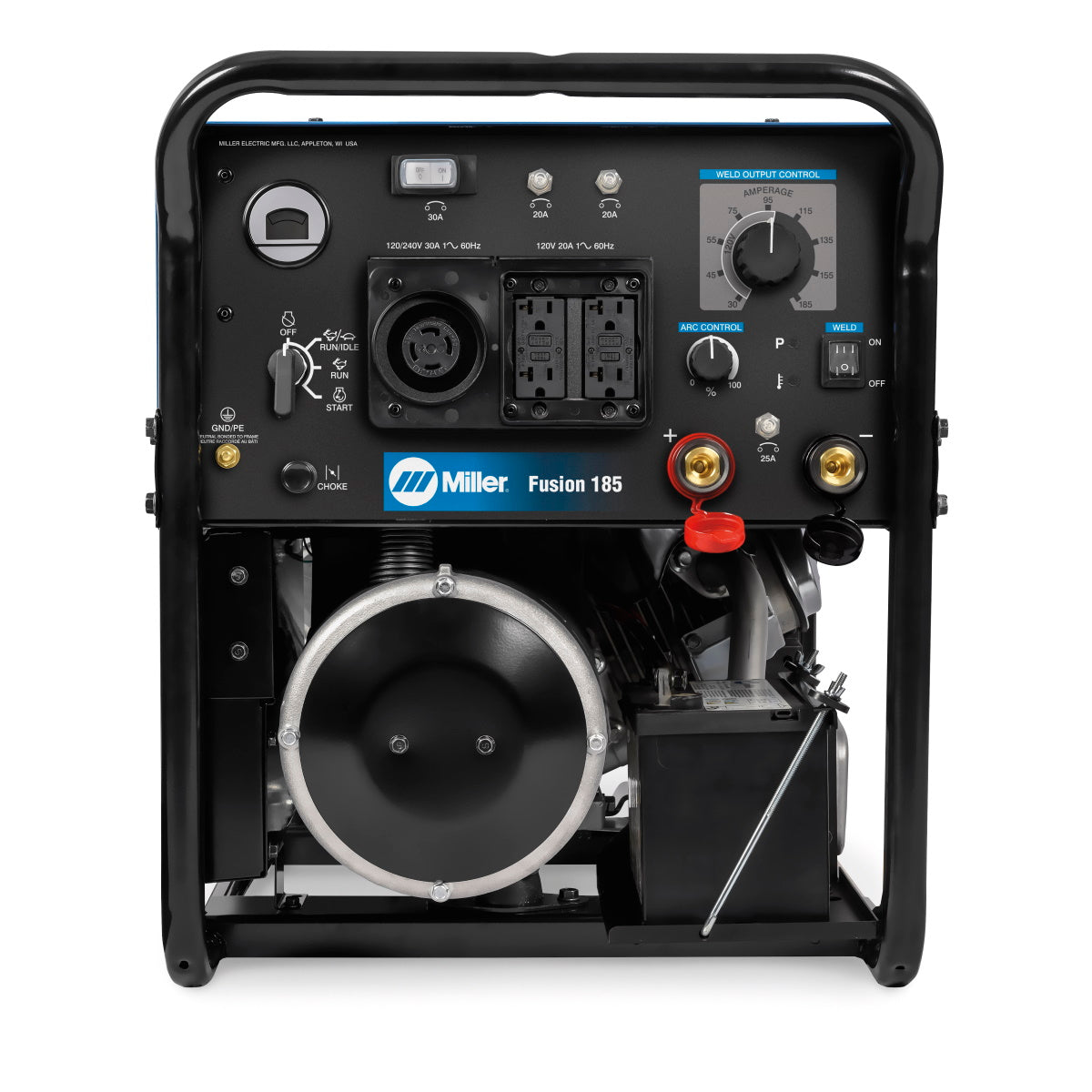 Miller Fusion 185 Welder/Generator w/Electric Start (907781)