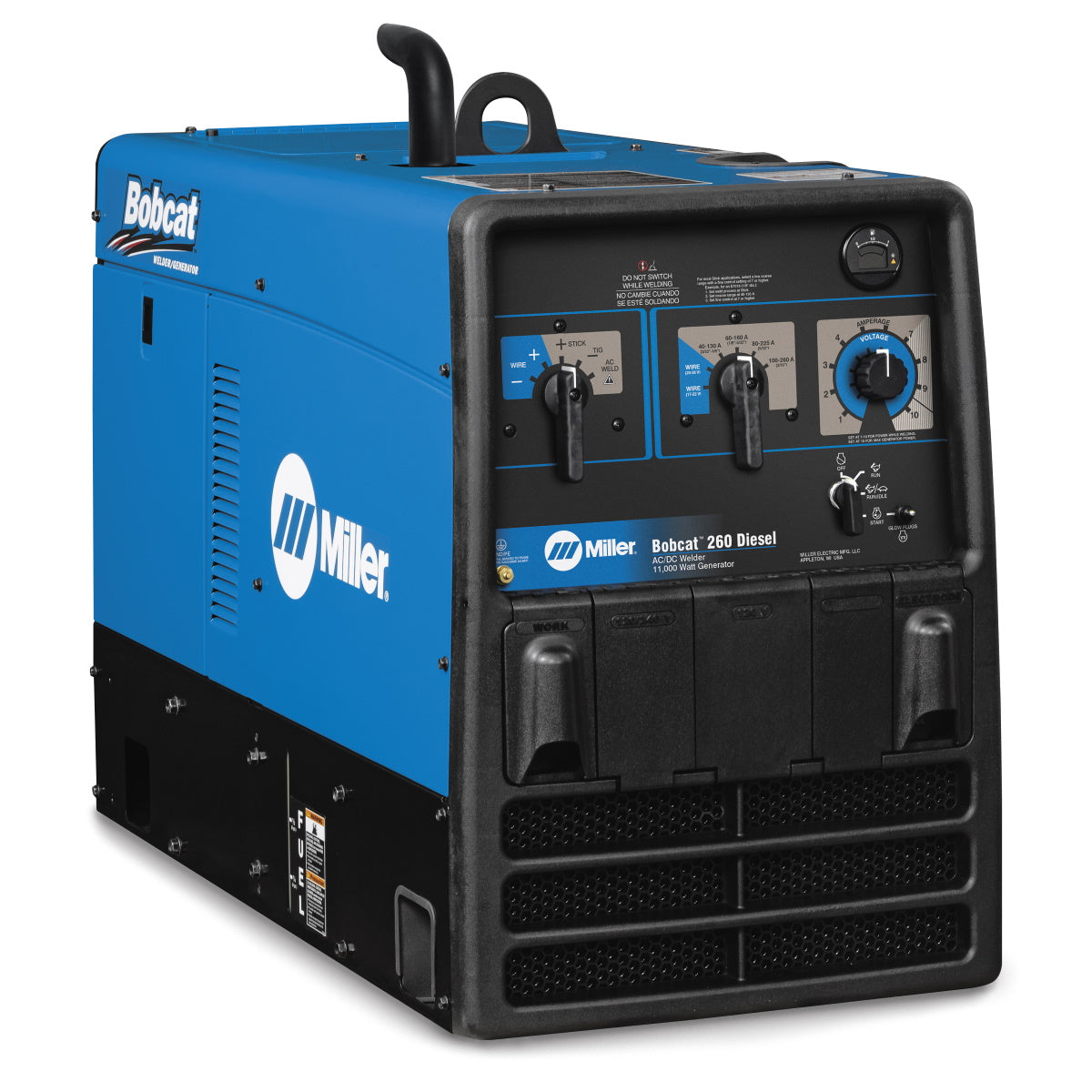 Miller Bobcat 260 Kubota Diesel Welder/Generator with GFCI and Remote Start/Stop (907790)