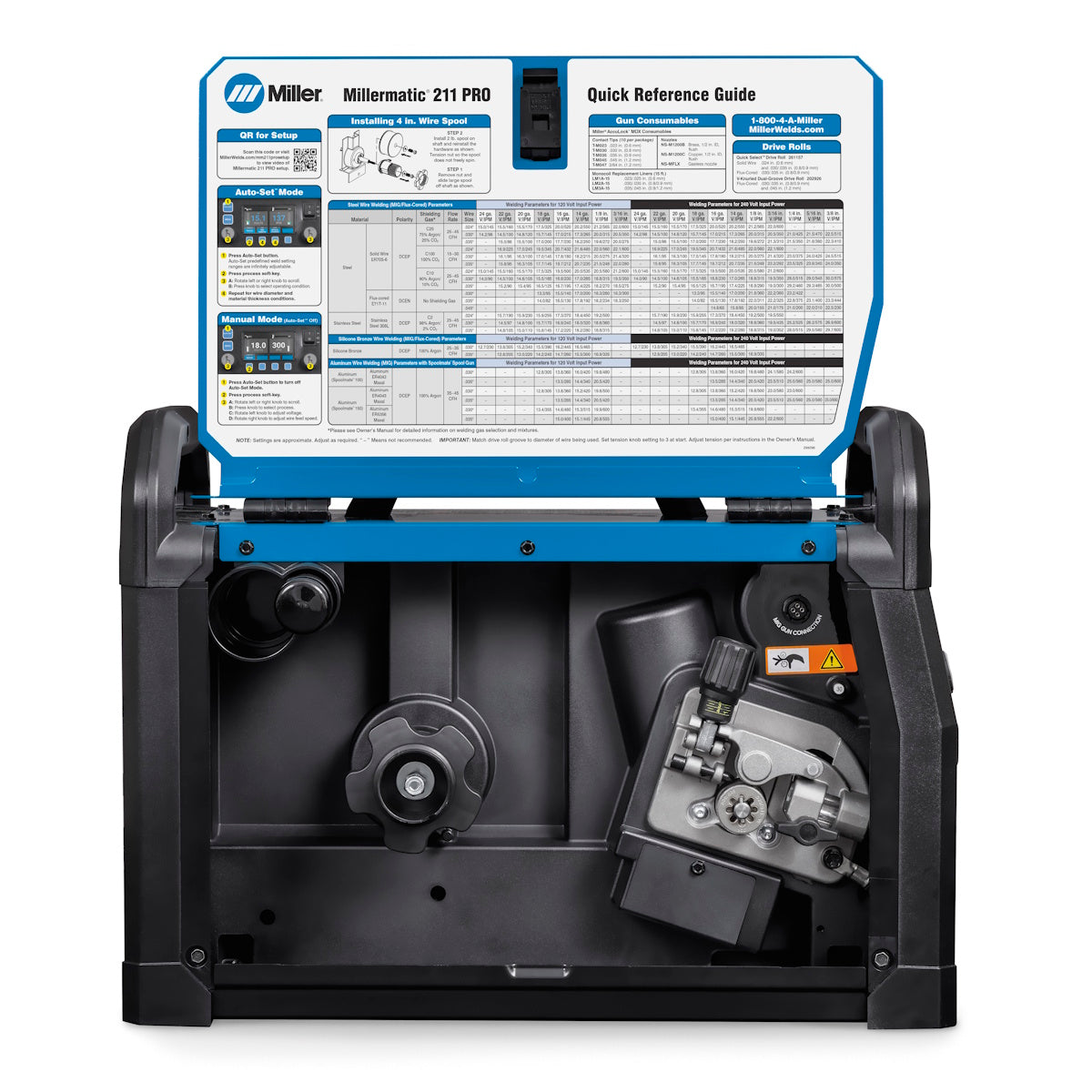 Miller Millermatic 211 PRO MIG Welder, and Accessories (907839)