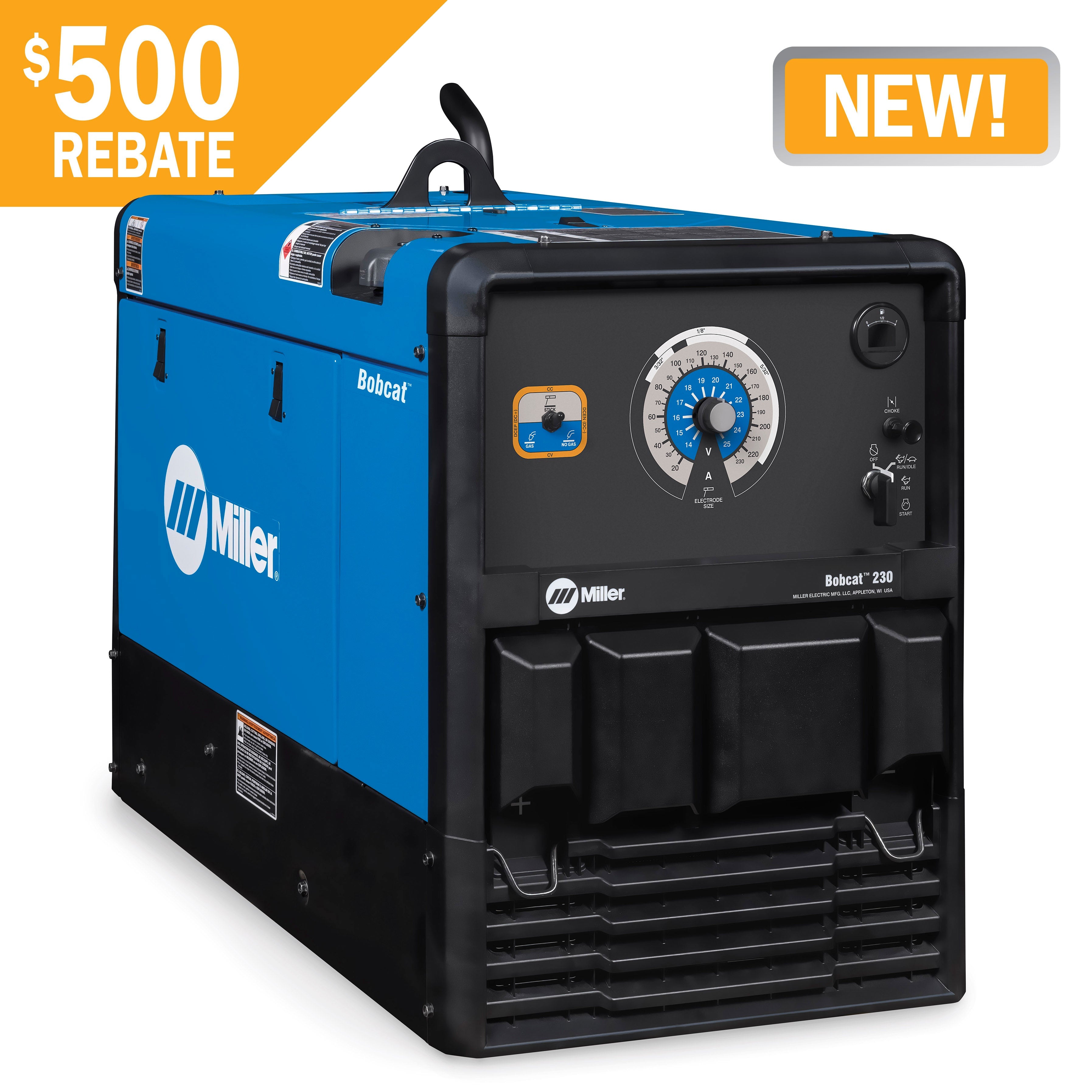 Miller Bobcat 230 Vanguard Welder/Generator (907847)