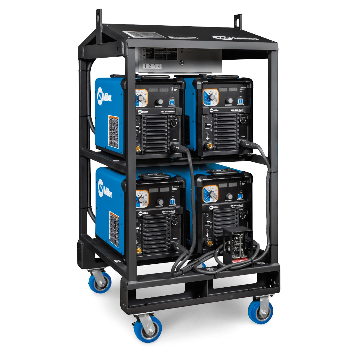 Miller XMT 400 ArcReach Multiprocess Welder 4-Pack Fused 460/575V (907882)