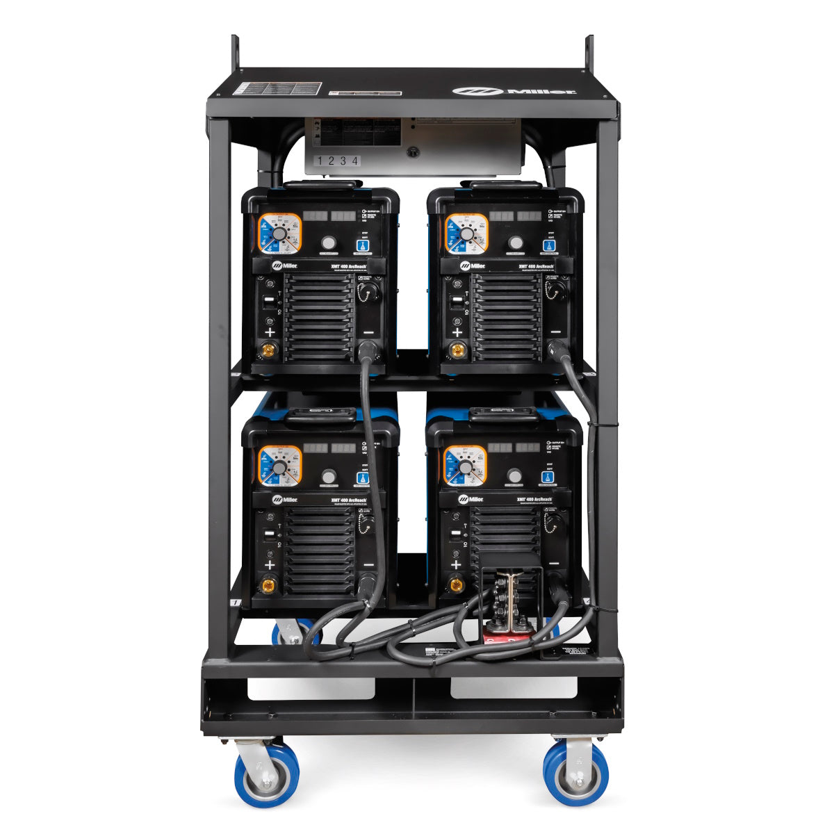 Miller XMT 400 ArcReach Multiprocess Welder 4-Pack Fused 460/575V (907882)