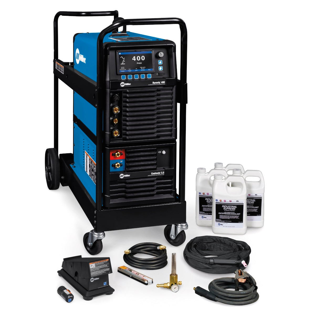 Miller Dynasty 400 Complete Package with Wireless Foot Control (951000002)