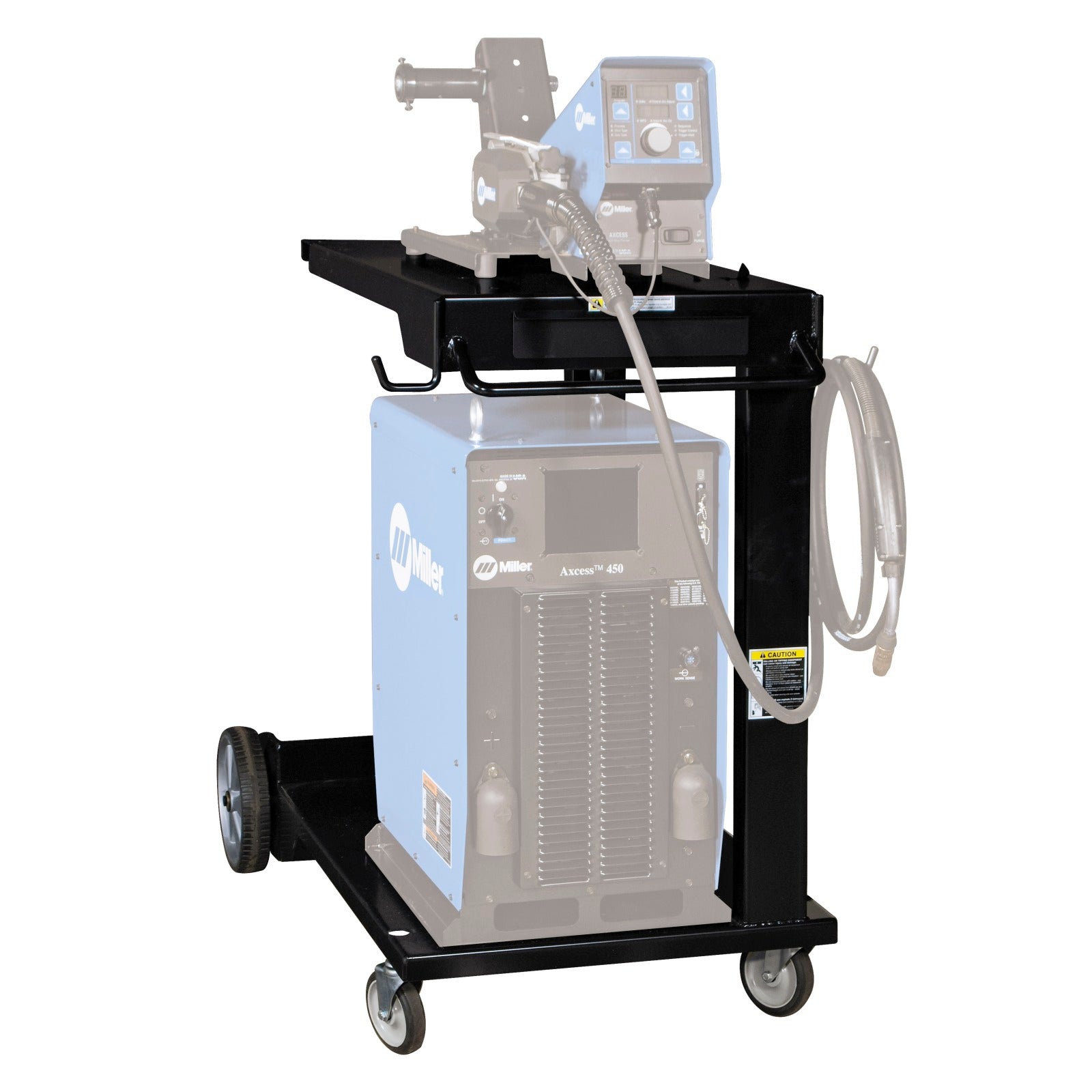 Miller Invision 352 MPa MIG Welder with D-74 Feeder, Accessory Package, and Cart (951501)