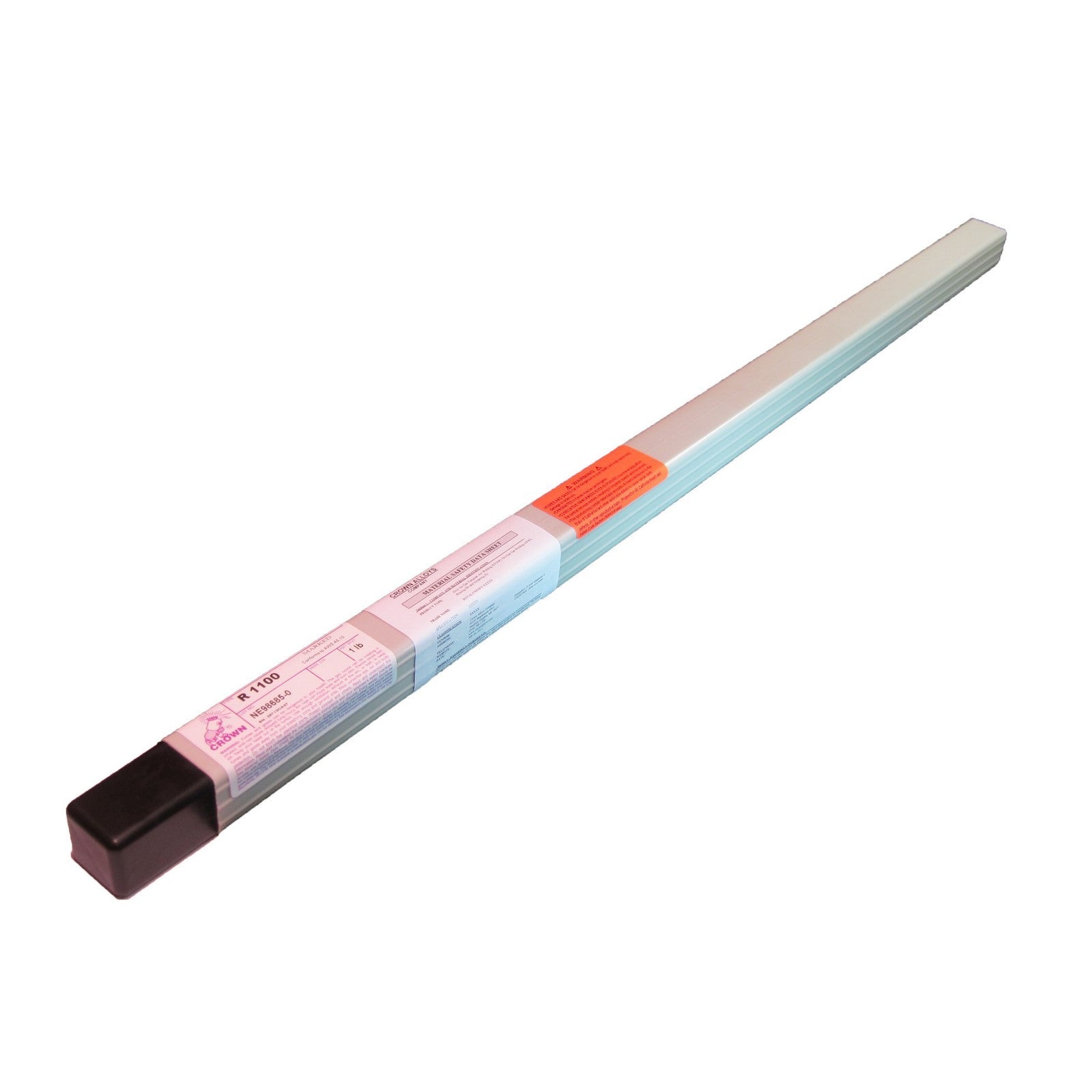 Crown Alloy 1/8 x 36" R 1100 BR.PKG. Aluminum TIG 1 lb TUBE (AT1100/TO-BP)