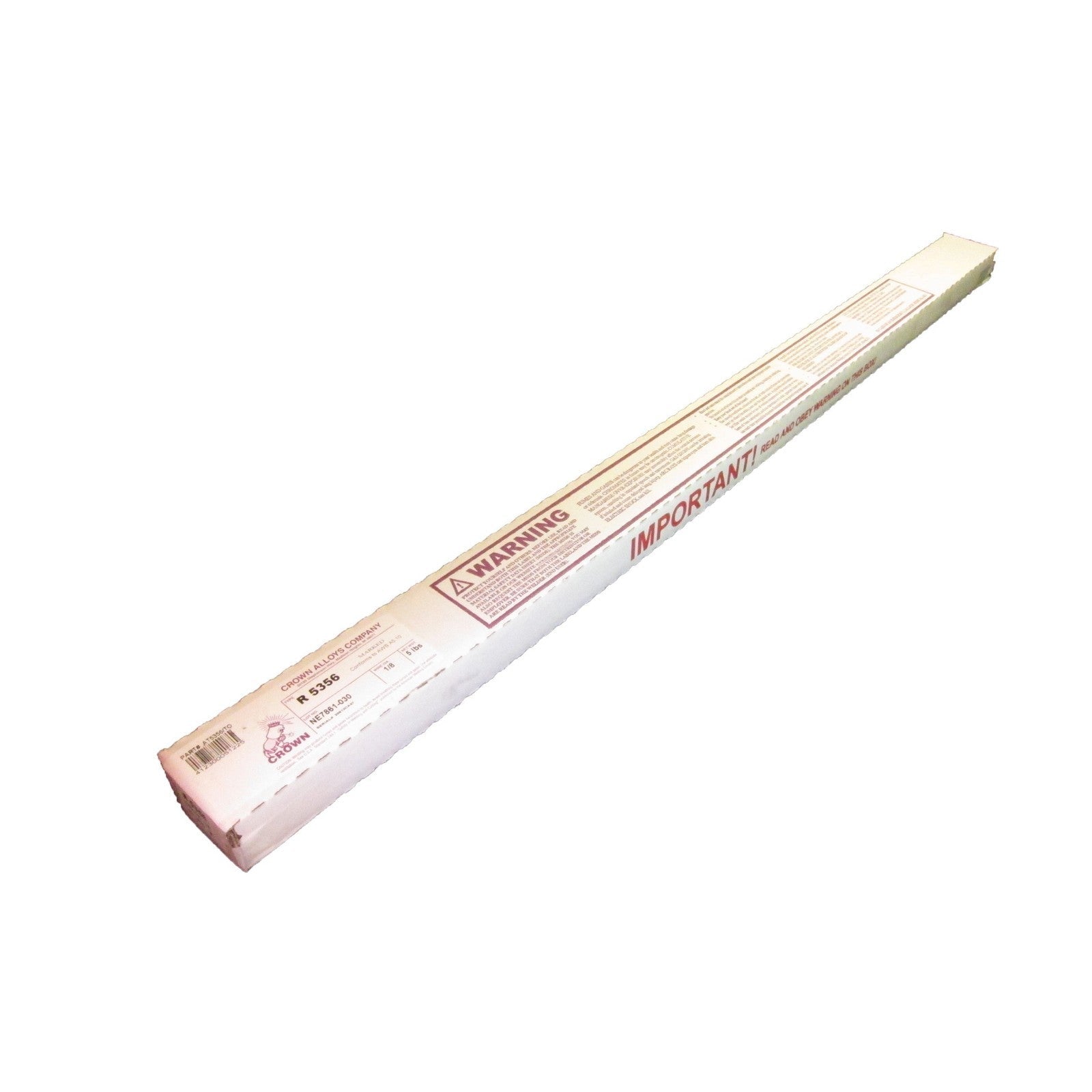 Crown Alloy 1/8 x 36" R 5356 Aluminum TIG 5 lb BOX (AT5356/TO)