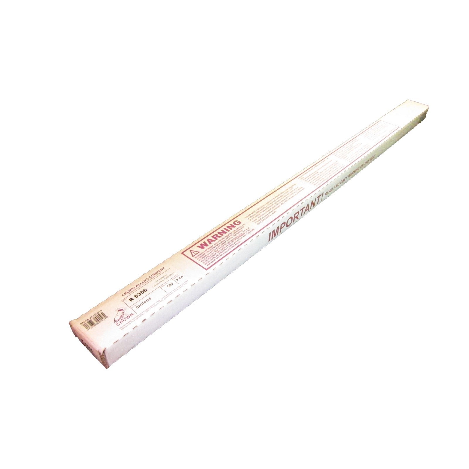 Crown Alloy 5/32 x 36" R 5356 Aluminum TIG 5 lb BOX (AT5356/TP)