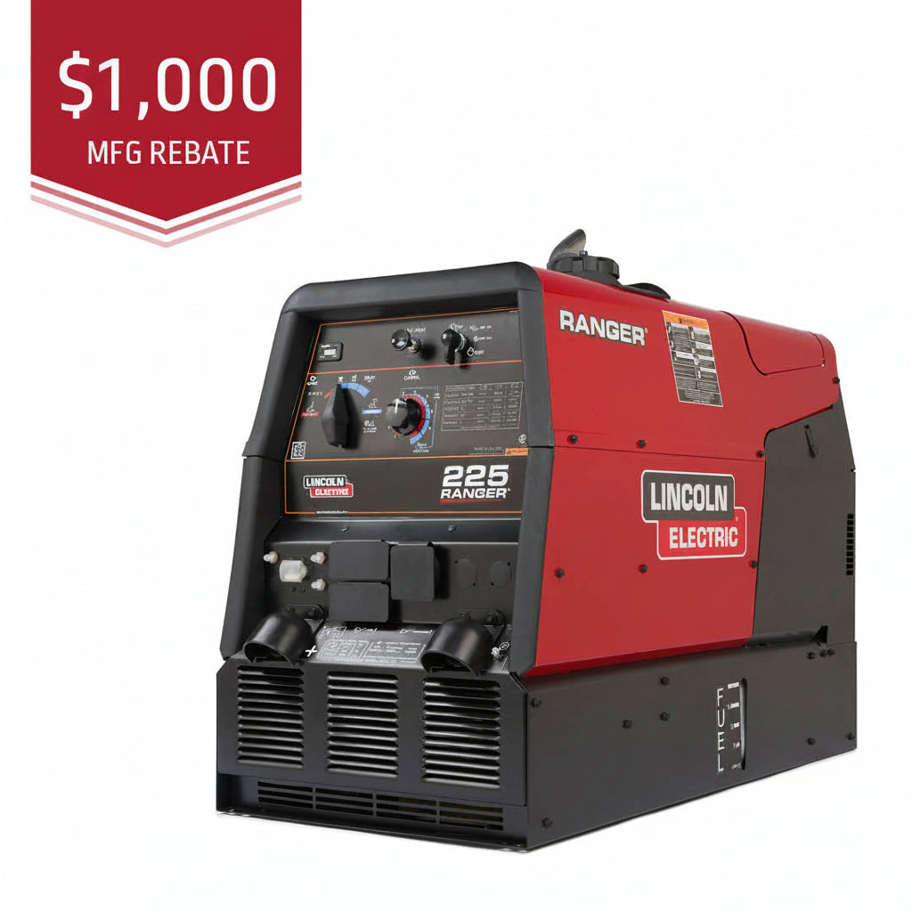 lincoln electric ranger machine rebate