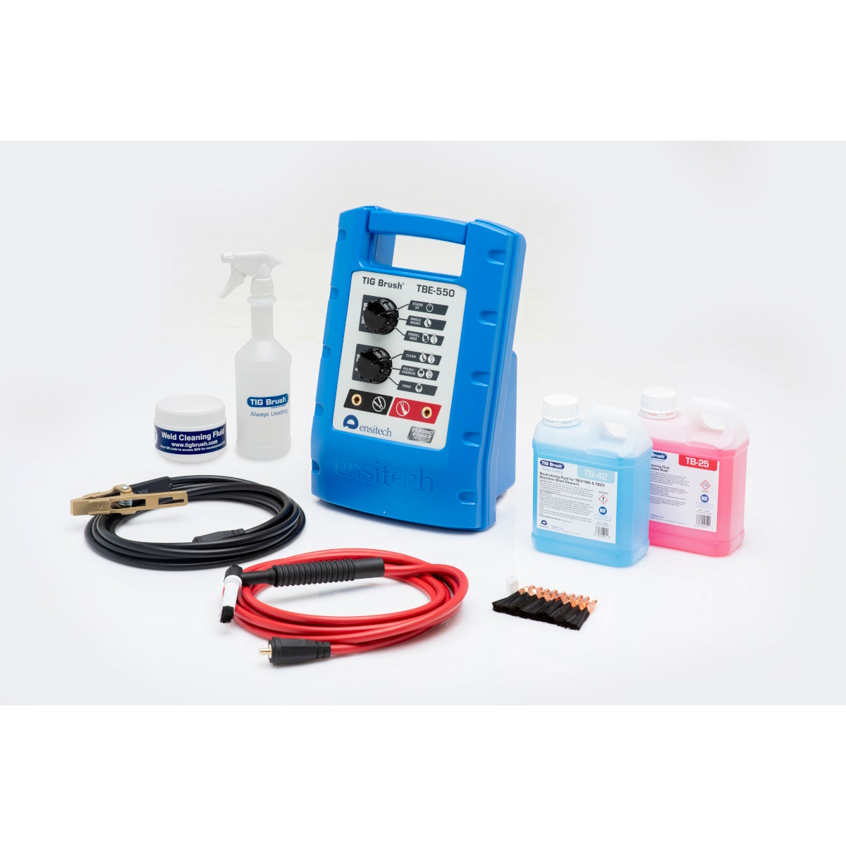 TIG Brush TBE-550 Stainless Steel Weld Cleaning System