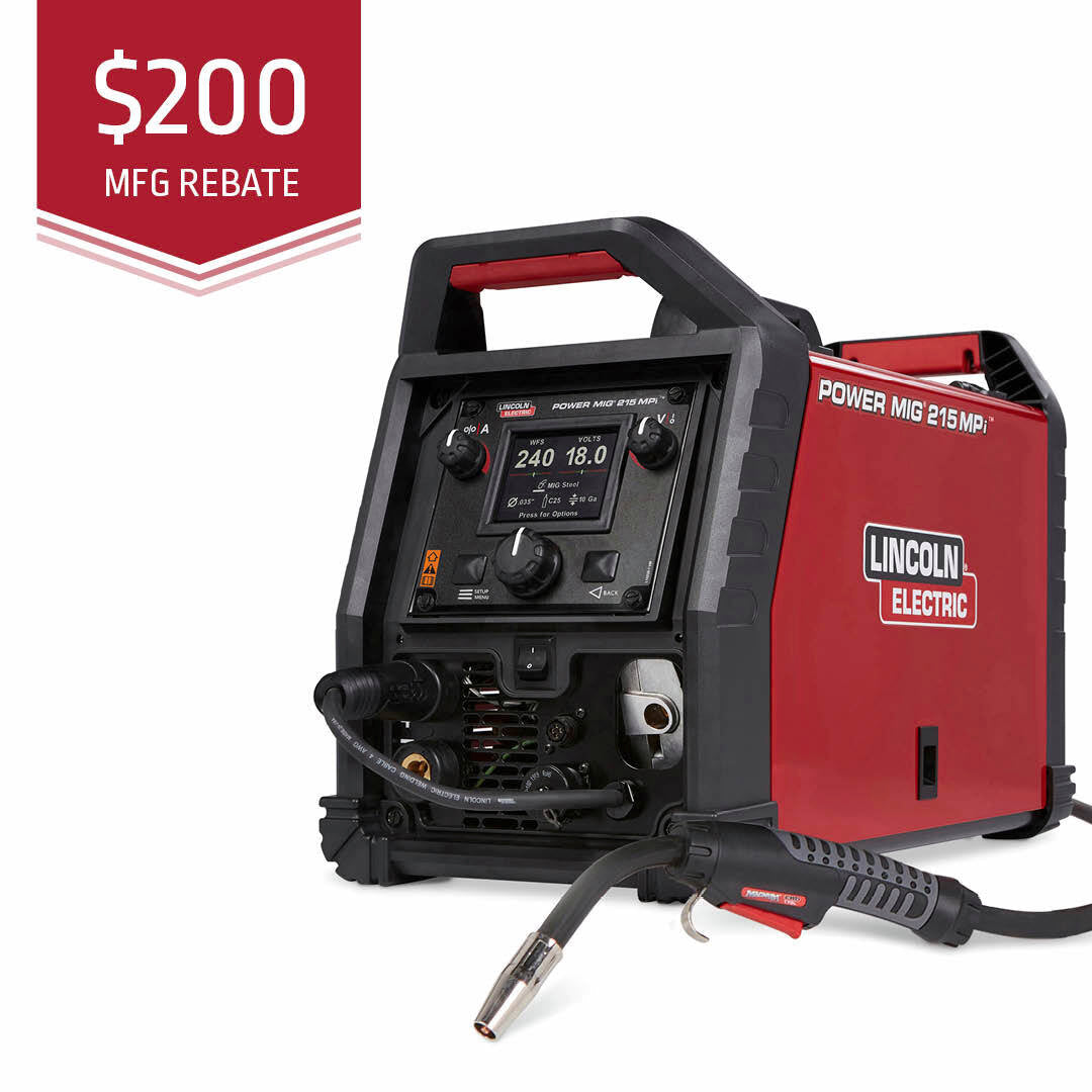 power mig lincoln rebat