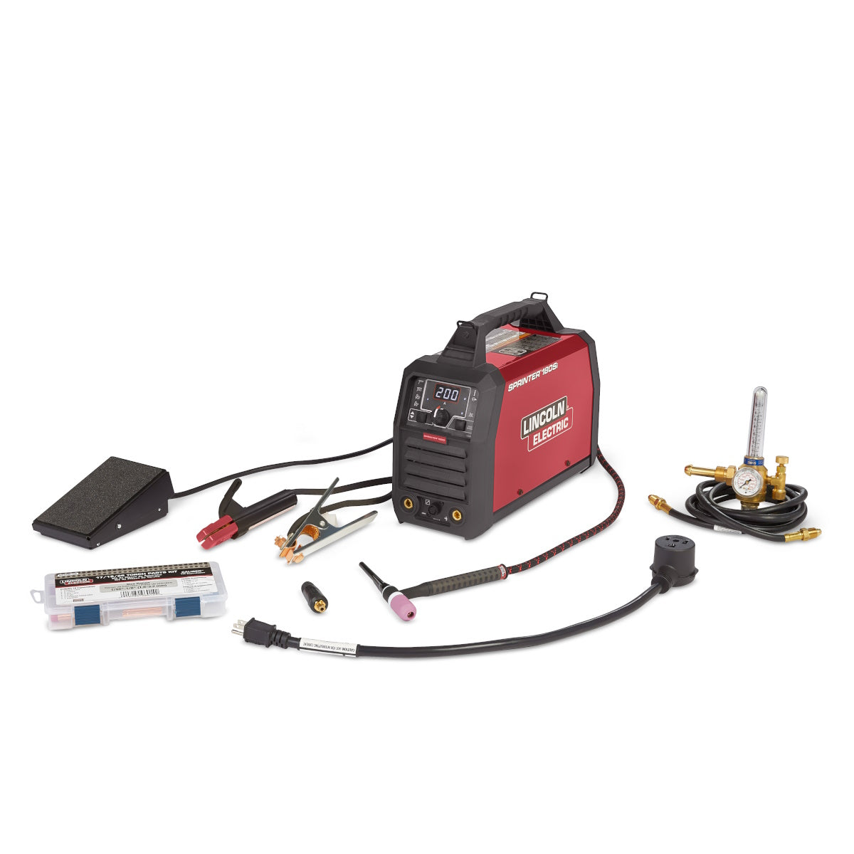 Lincoln Sprinter 180Si Stick/Tig Welder TIG One-Pak w/Case (K5585-1)