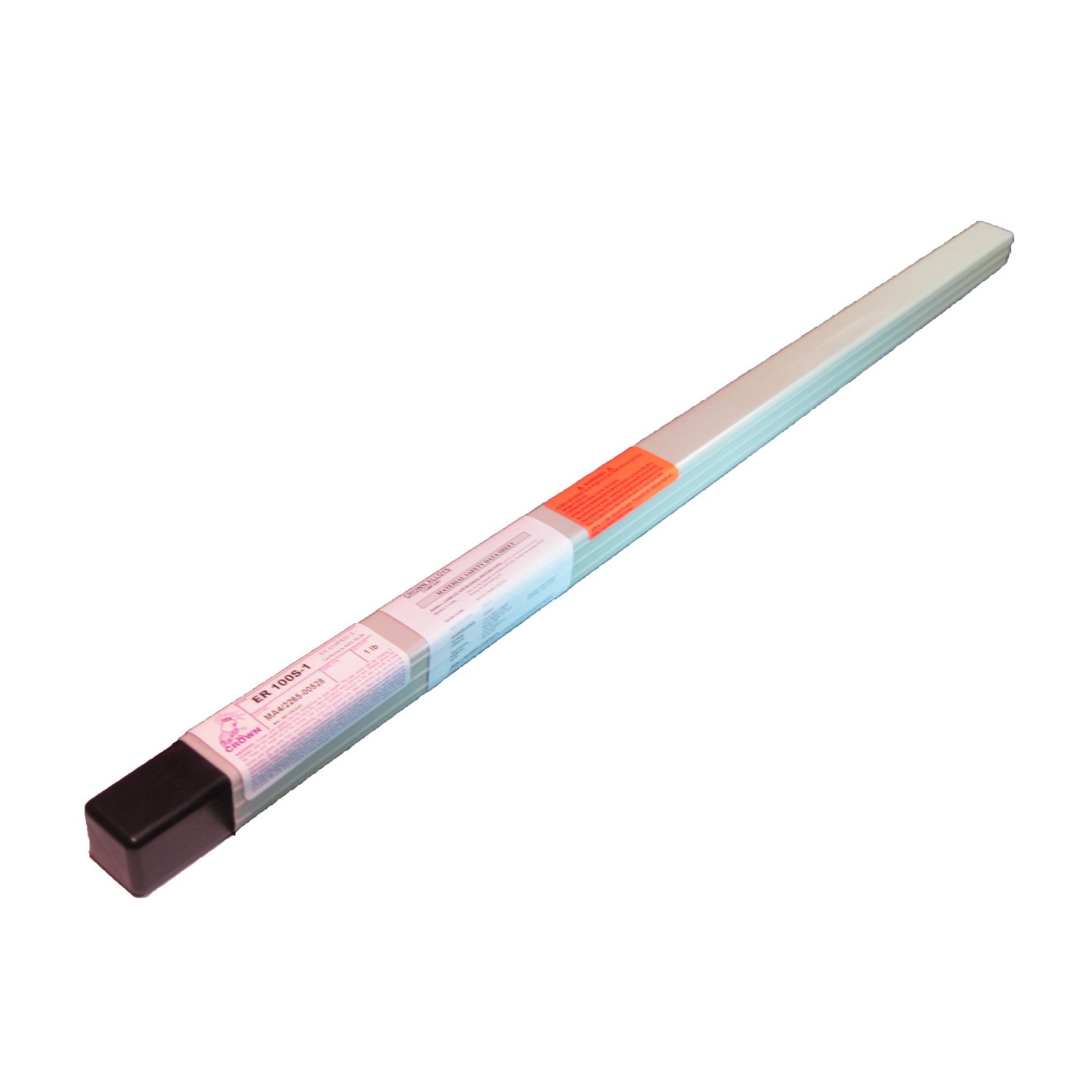 Crown Alloy 1/8 x 36 ER 100S-1 BR.PKG. High-Strength Steel TIG 1 lb TUBE (MTCR100/TO-BP)