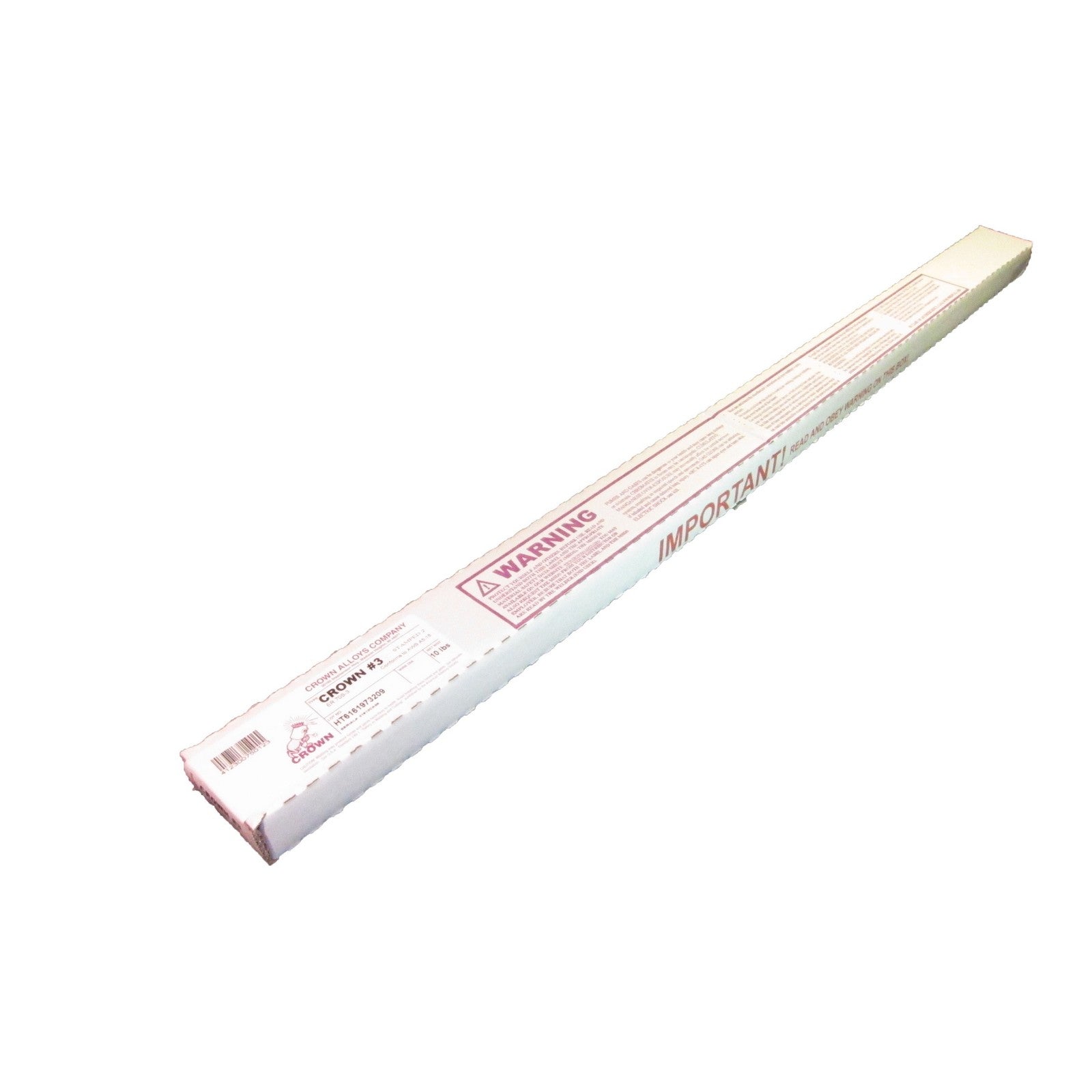 Crown Alloy 1/8 x 36" CROWN 3 - 10# Steel (ER 70S-3) TIG 10 lb BOX (MTCR3/TO-10)
