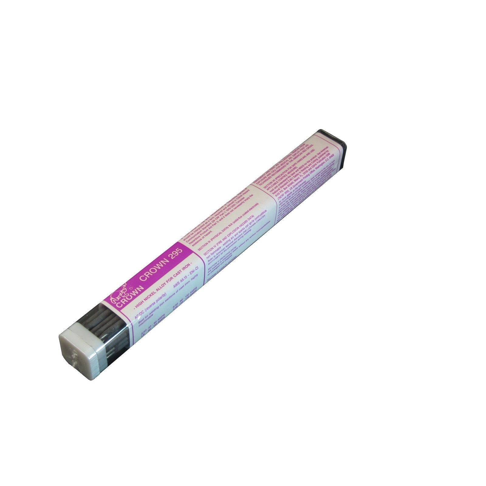 Crown Alloy 3/32 CROWN 295 BR.PKG. Nickel (E Ni-CI) ELECTRODE 1 lb TUBE (NE295/EN-BP)