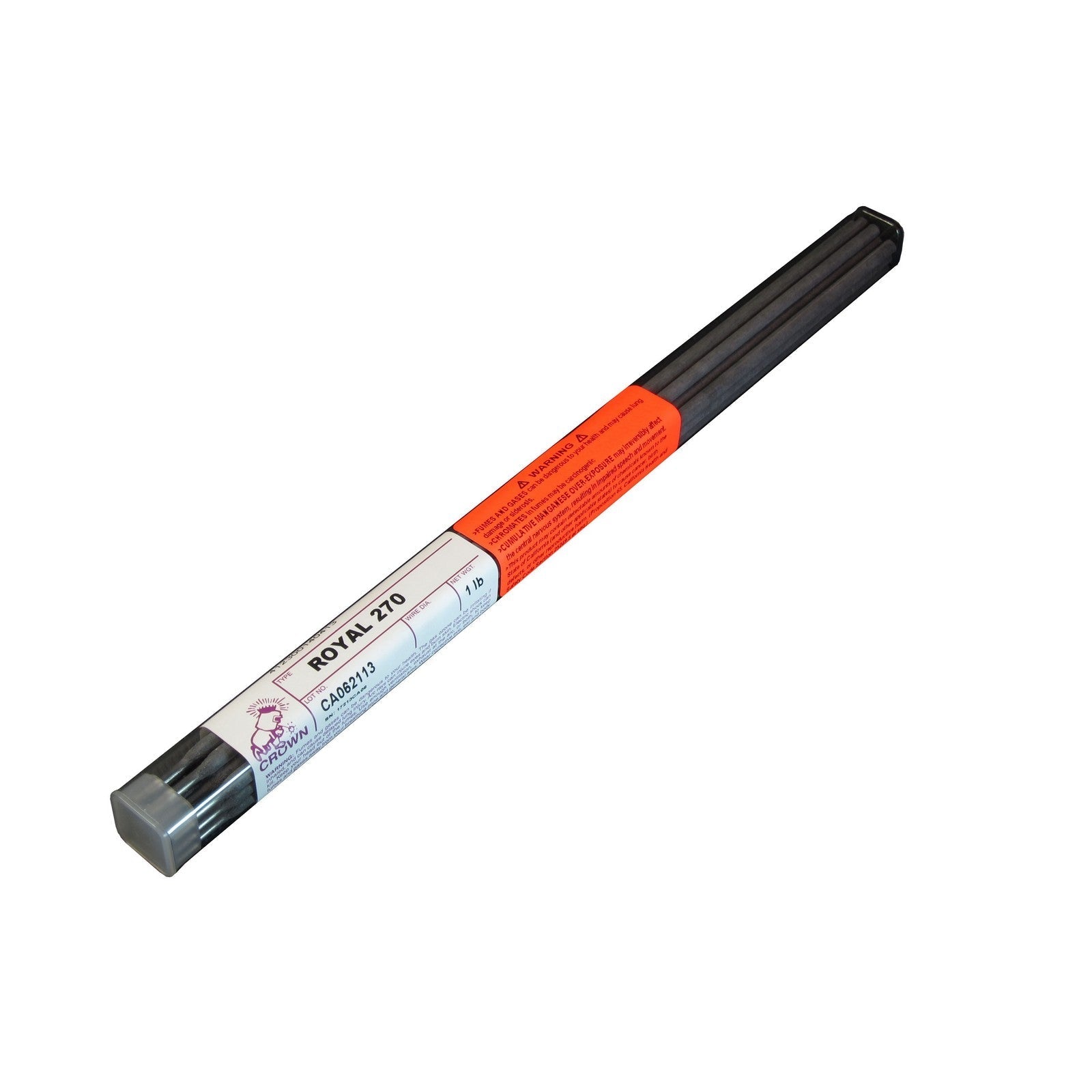 Crown Alloy 5/32 ROYAL 270 BR.PKG. Non-Machinable Cast Iron ELECTRODE 1 lb TUBE (RE270/EP-BP)