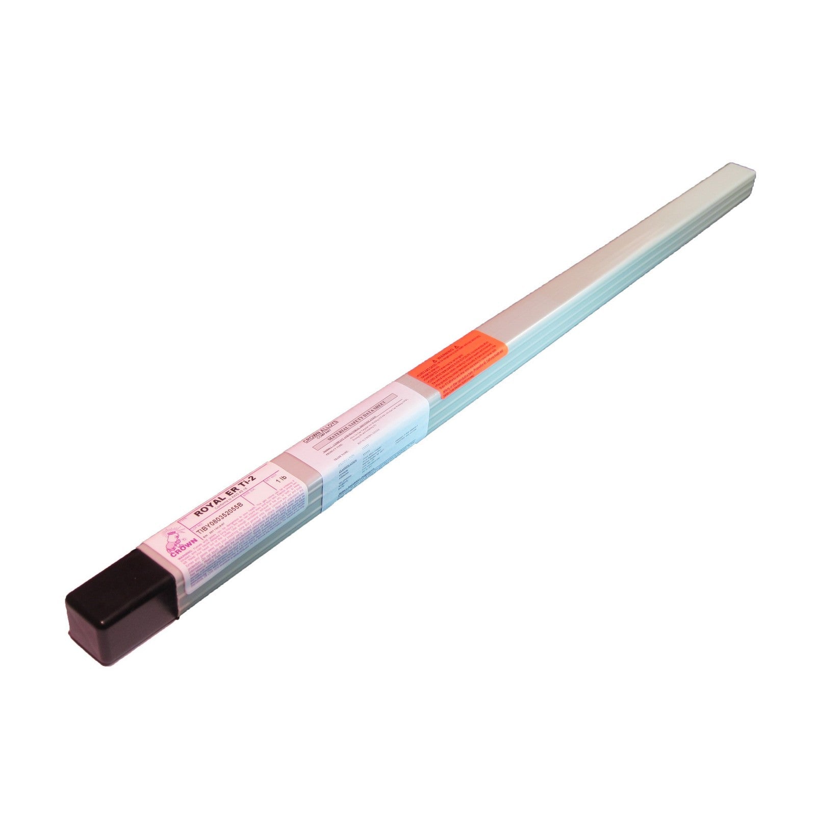 Crown Alloy 3/32 X 36" ROYAL ER TI-2 BR.PK Titanium Grade 2 (ER Ti-2) TIG 1 lb TUBE (RTT2/TN-BP)