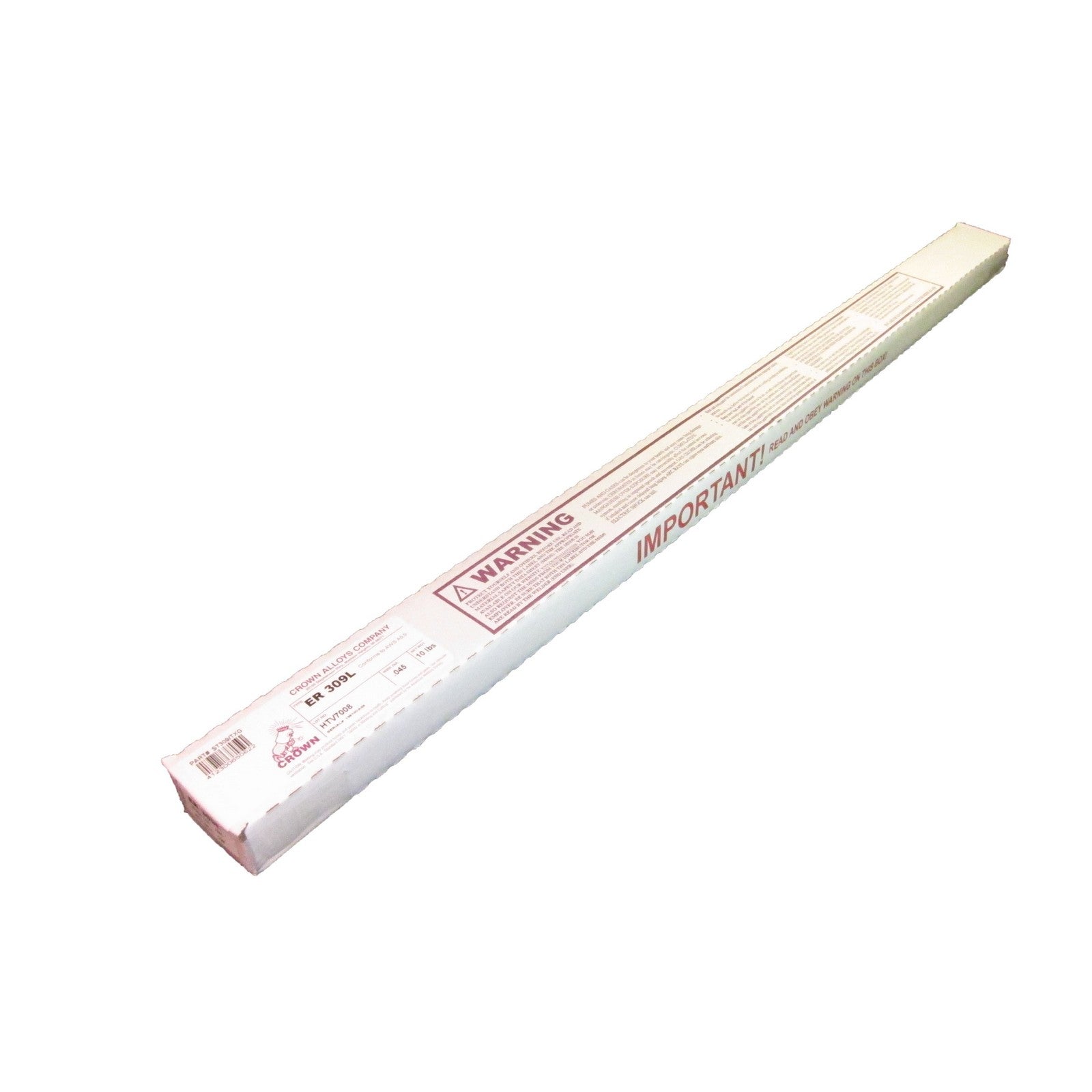 Crown Alloy .045 x 36" ER 309L Stainless Steel TIG 10 lb BOX (ST309/TXG)