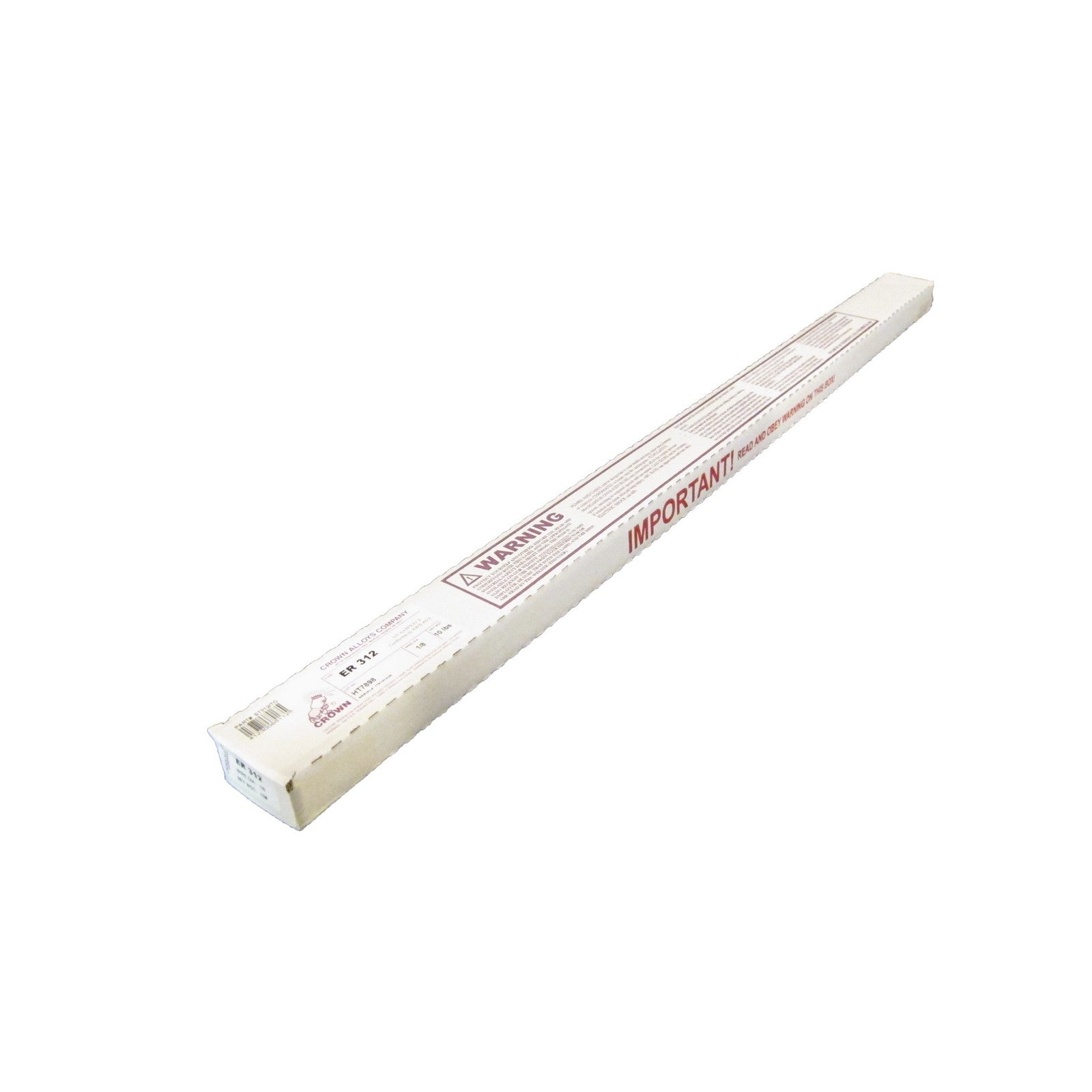 Crown Alloy 1/8 x 36" ER 312 Stainless Steel TIG 10 lb BOX (ST312/TO)