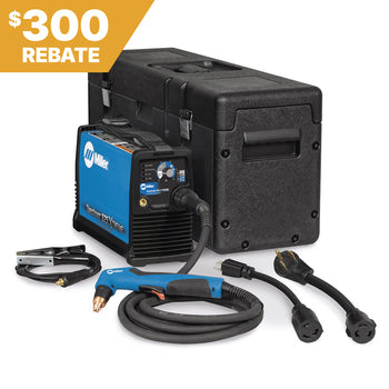 Miller Spectrum 625 X-Treme Plasma Cutter with 20 ft. torch, consumables, air filter; 300 rebate badge top left.