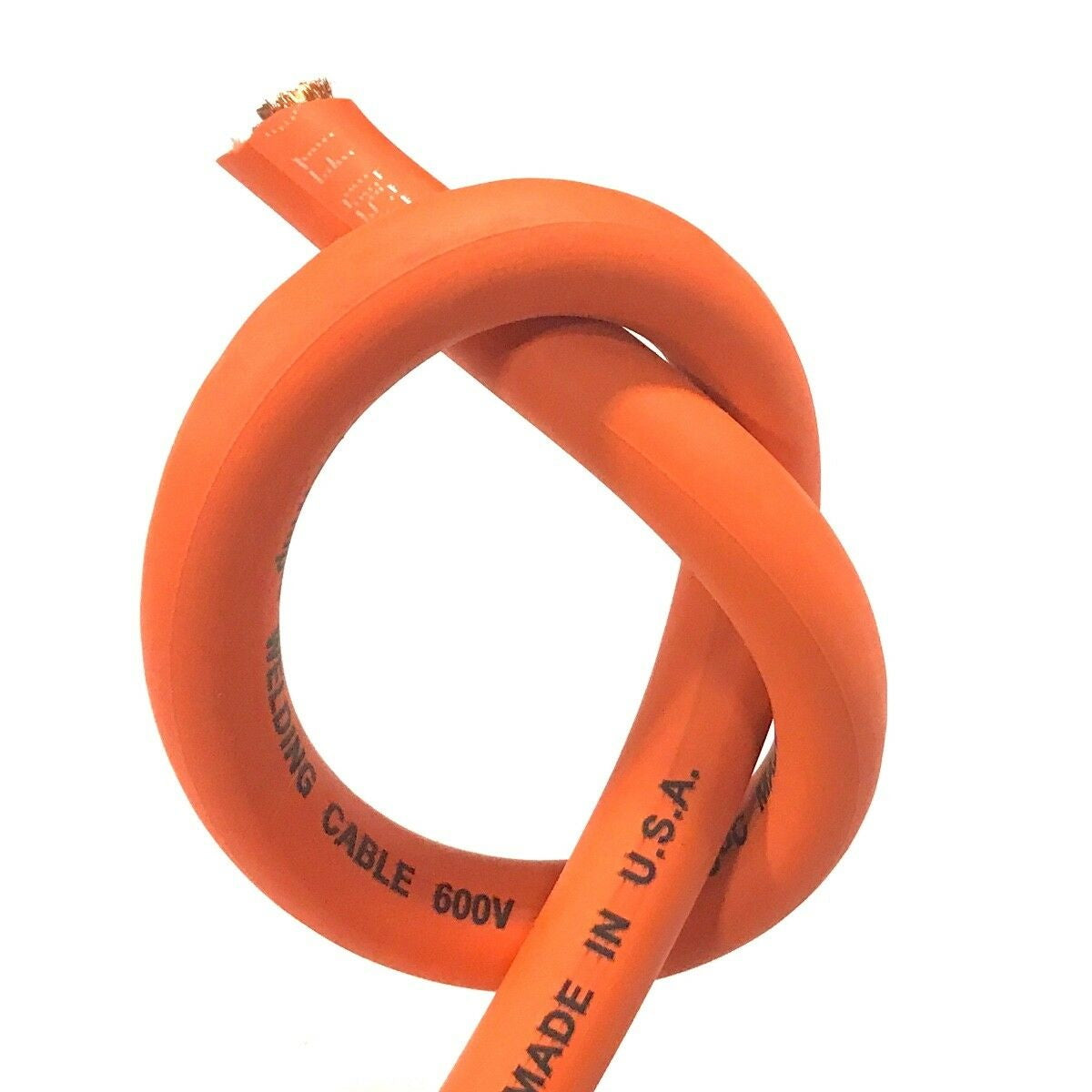 Kalas 2/0 FlexWhip Orange Welding Cable - 250ft Reel (CAB2/0UF-250)