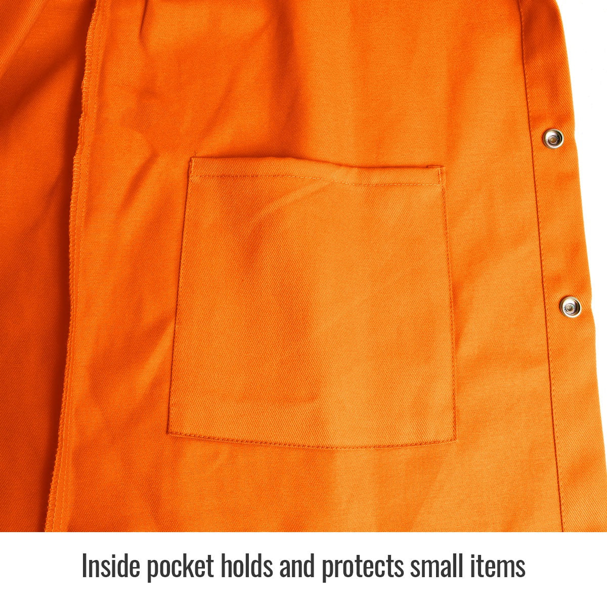Revco Black Stallion TruGuard 200 9oz Orange FR Cotton Welding Jacket (FO9-30C)