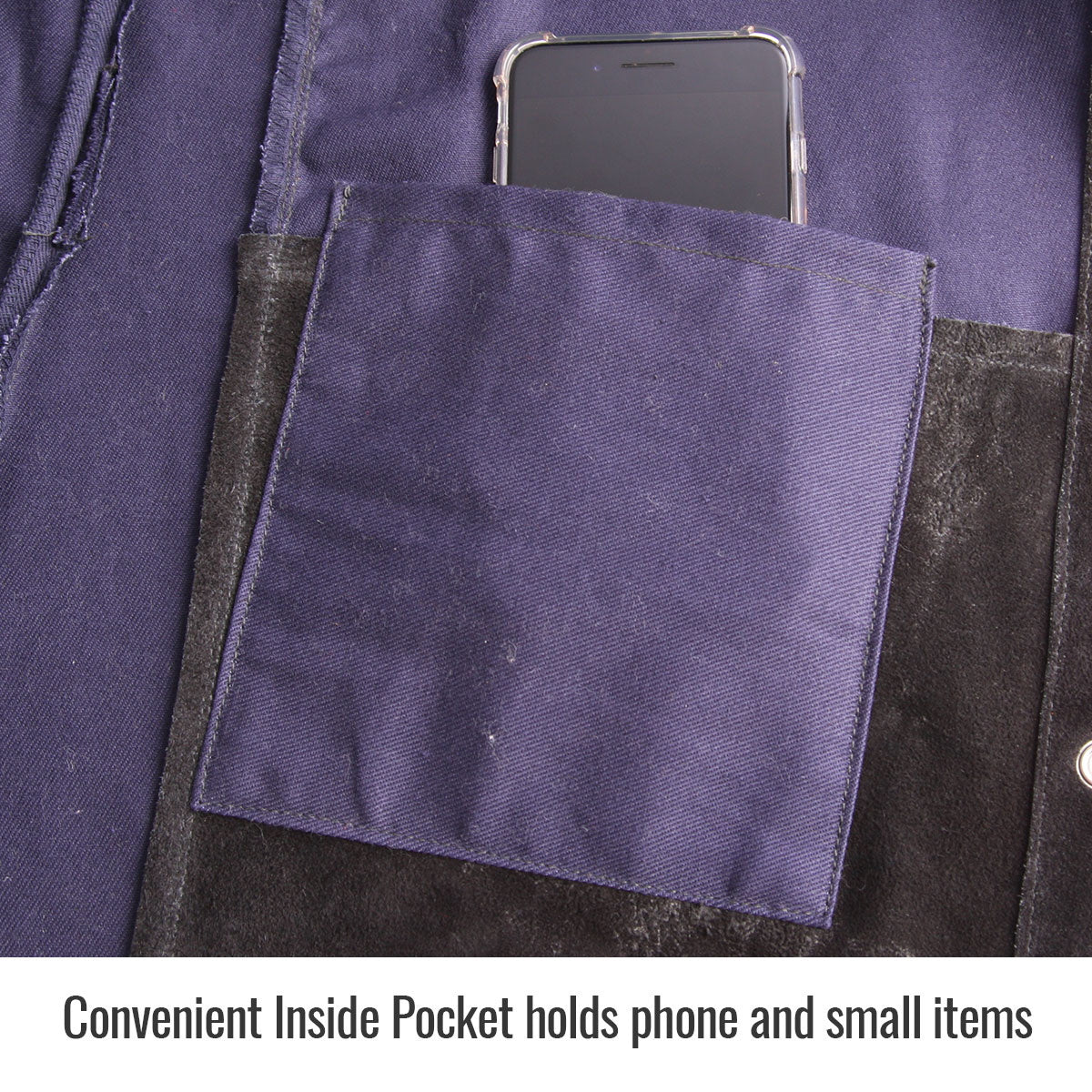 Revco Black Stallion AngelFire Women's Navy & Black Hybrid Welding Jacket (JH1515-NB)