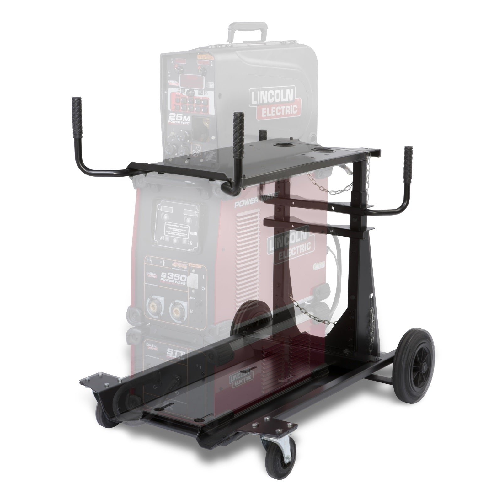 Lincoln Single Cylinder Inverter and Wire Feeder Cart (K3059-4)