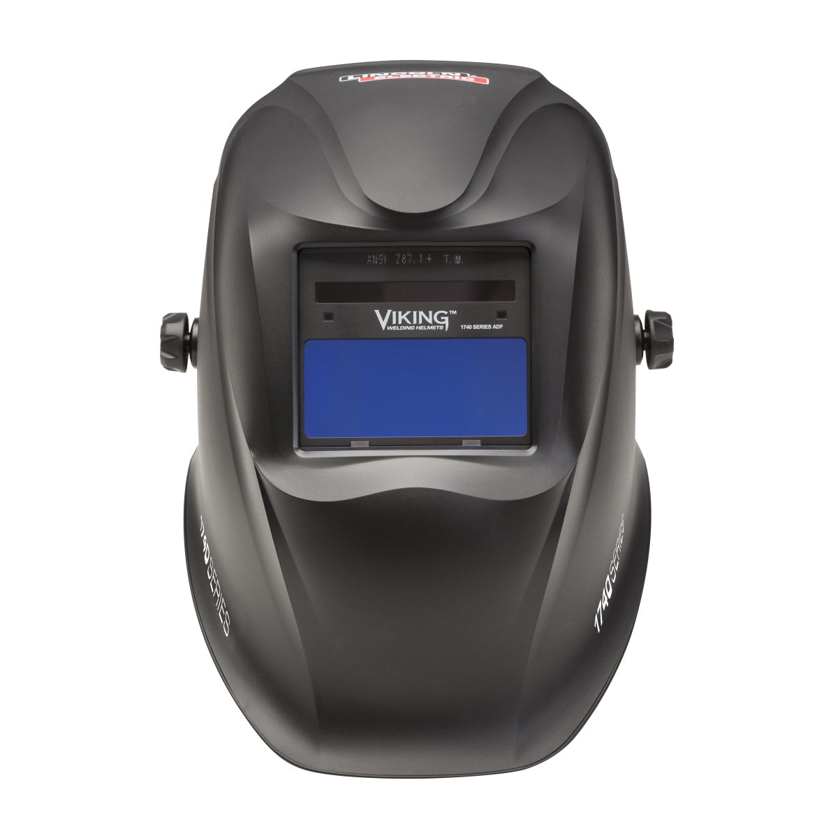 Lincoln Viking 1740 Matte Black Welding Helmet w/4C Lens (K3282-3)