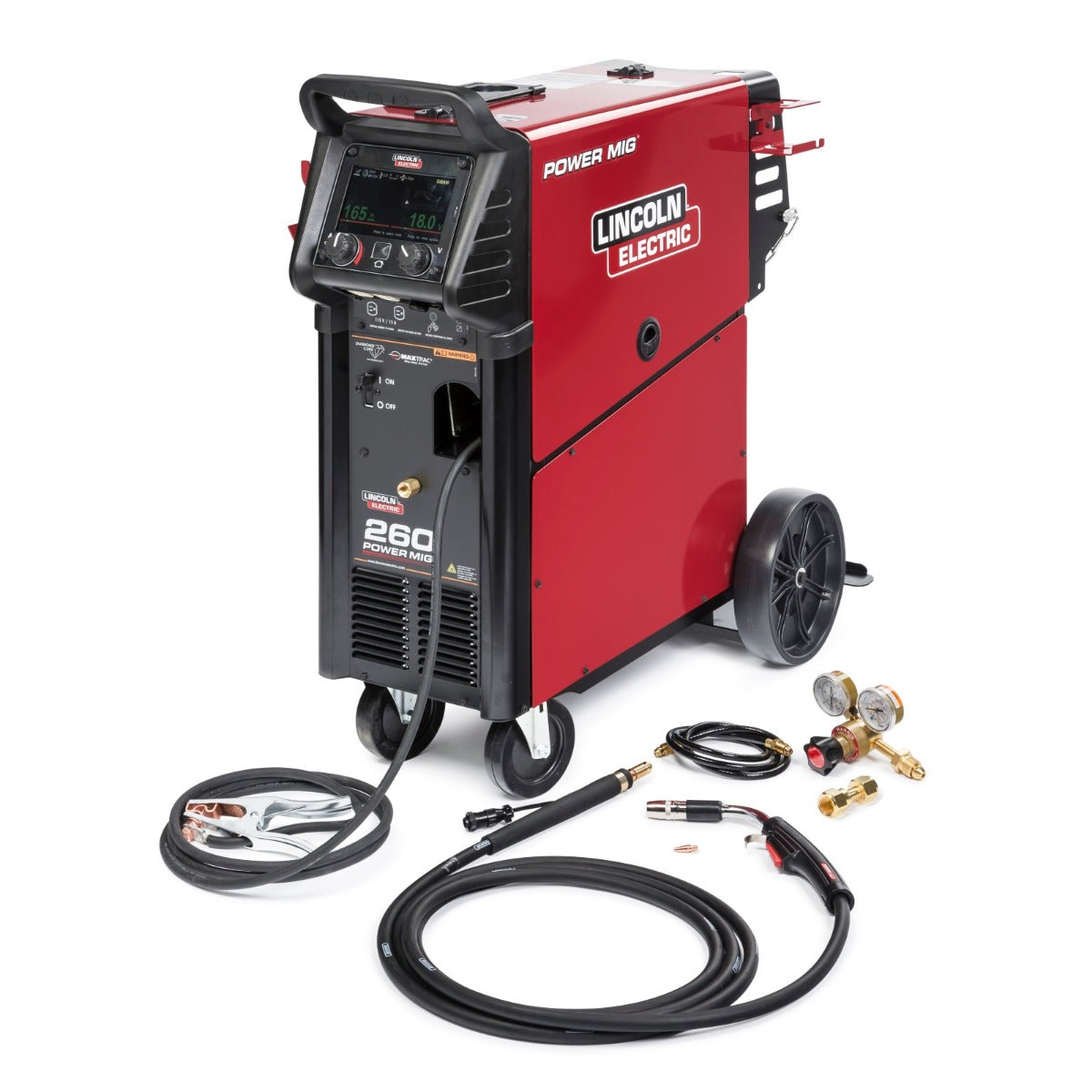 Lincoln Power Mig 260 Welder One-Pak (208-575V) (K3520-2)