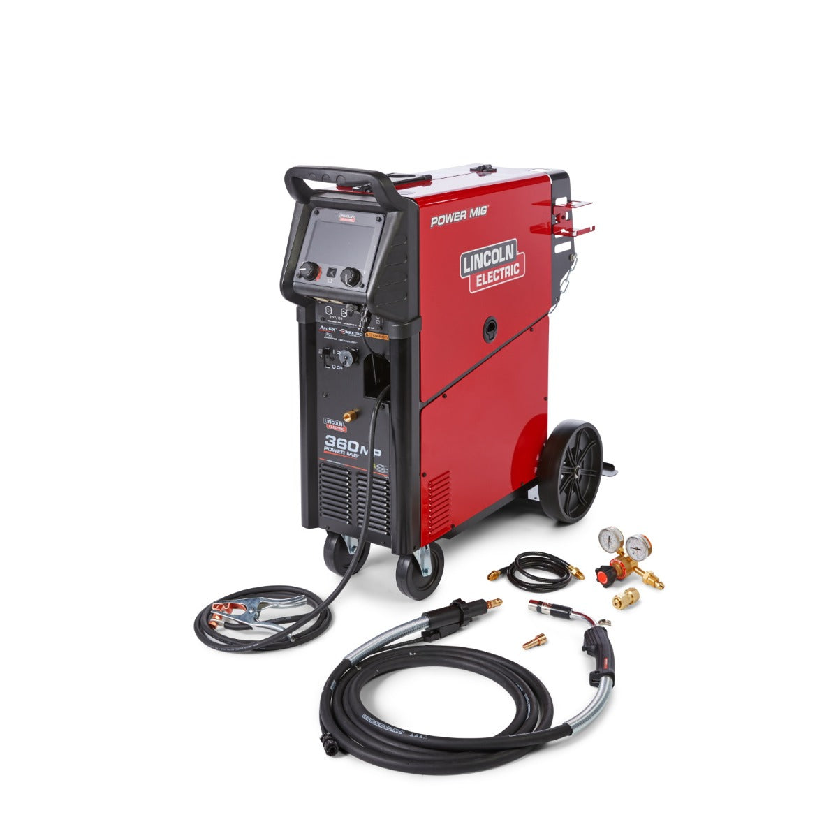Lincoln Power Mig 360 Multiprocess Welder (Aluminum Auto Repair One-Pak) (K4663-1)
