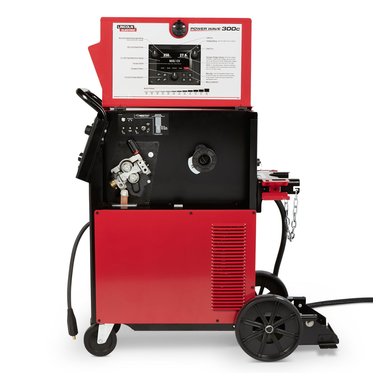 Lincoln Power Wave 300C Standard Multi Process Welder (K4487-1)