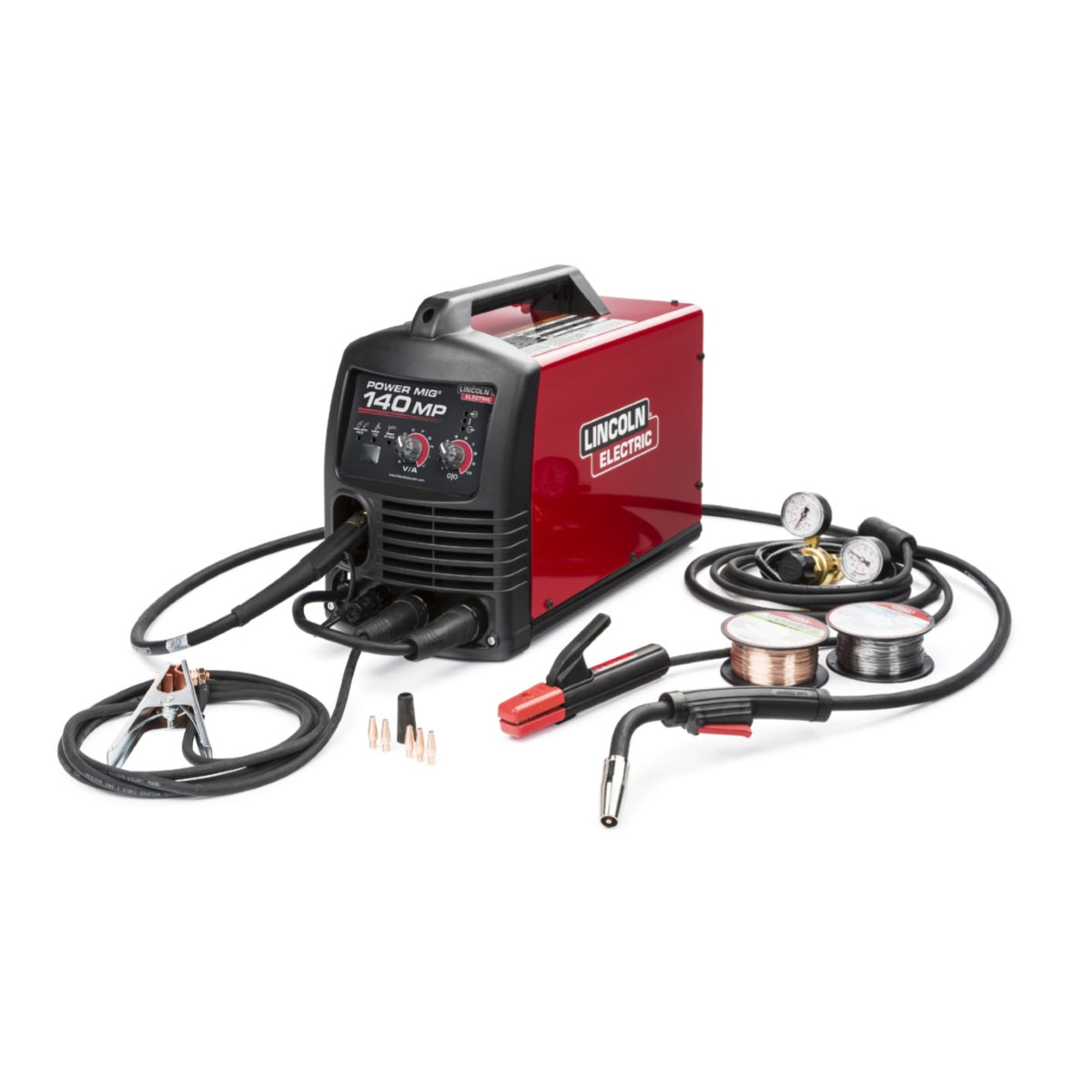 Lincoln Power Mig 140 MP Multi Process Welder TIG One-Pak (K4499-1)