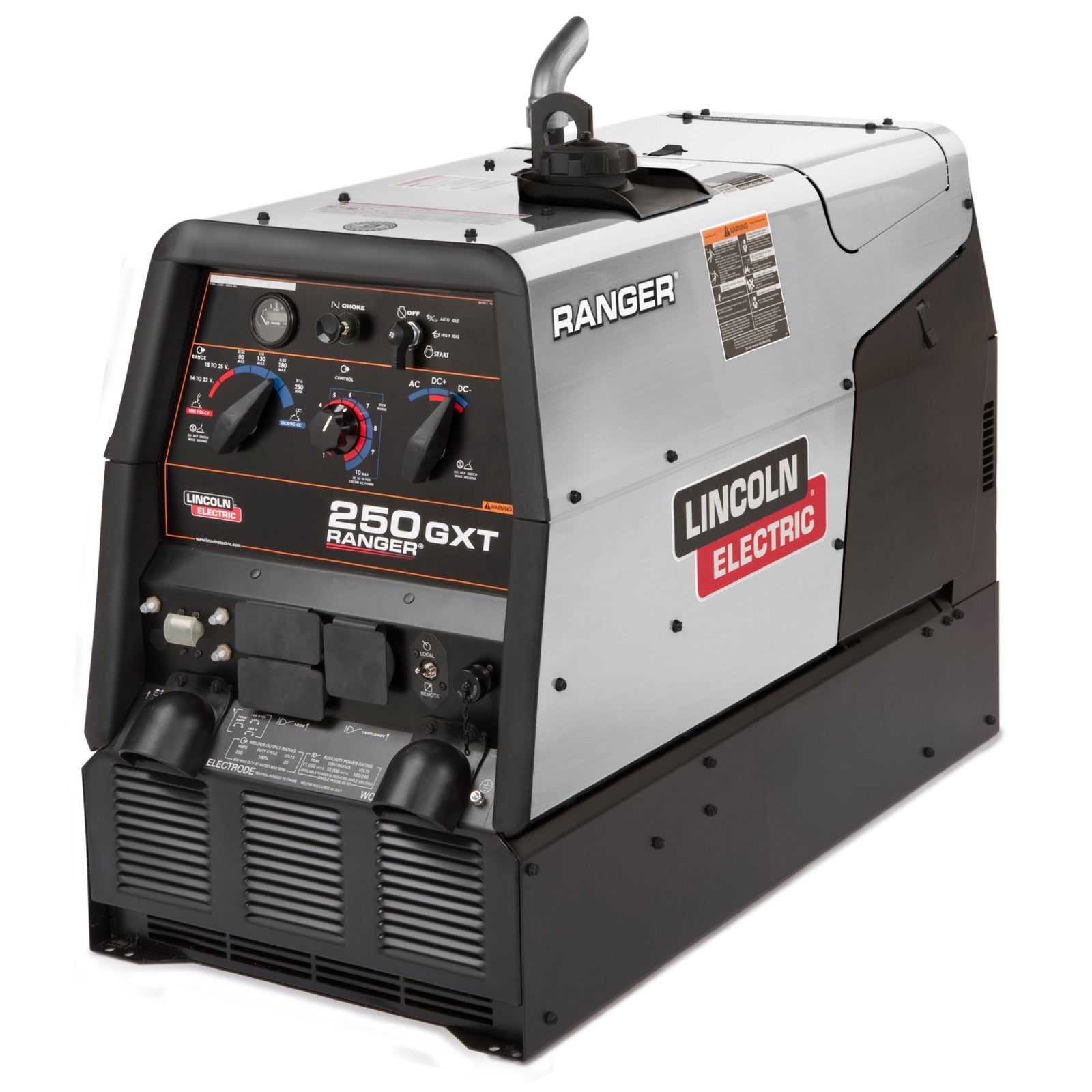 Lincoln Ranger 250 GXT Welder/Generator w/ Stainless Steel (K2382-5)