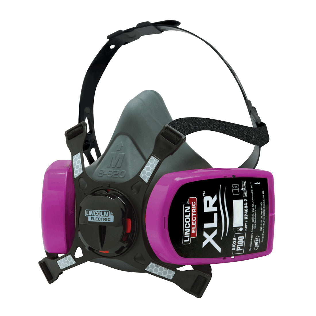 Lincoln XLR P100 Half Mask Welding Respirator - Medium (K4683-M)