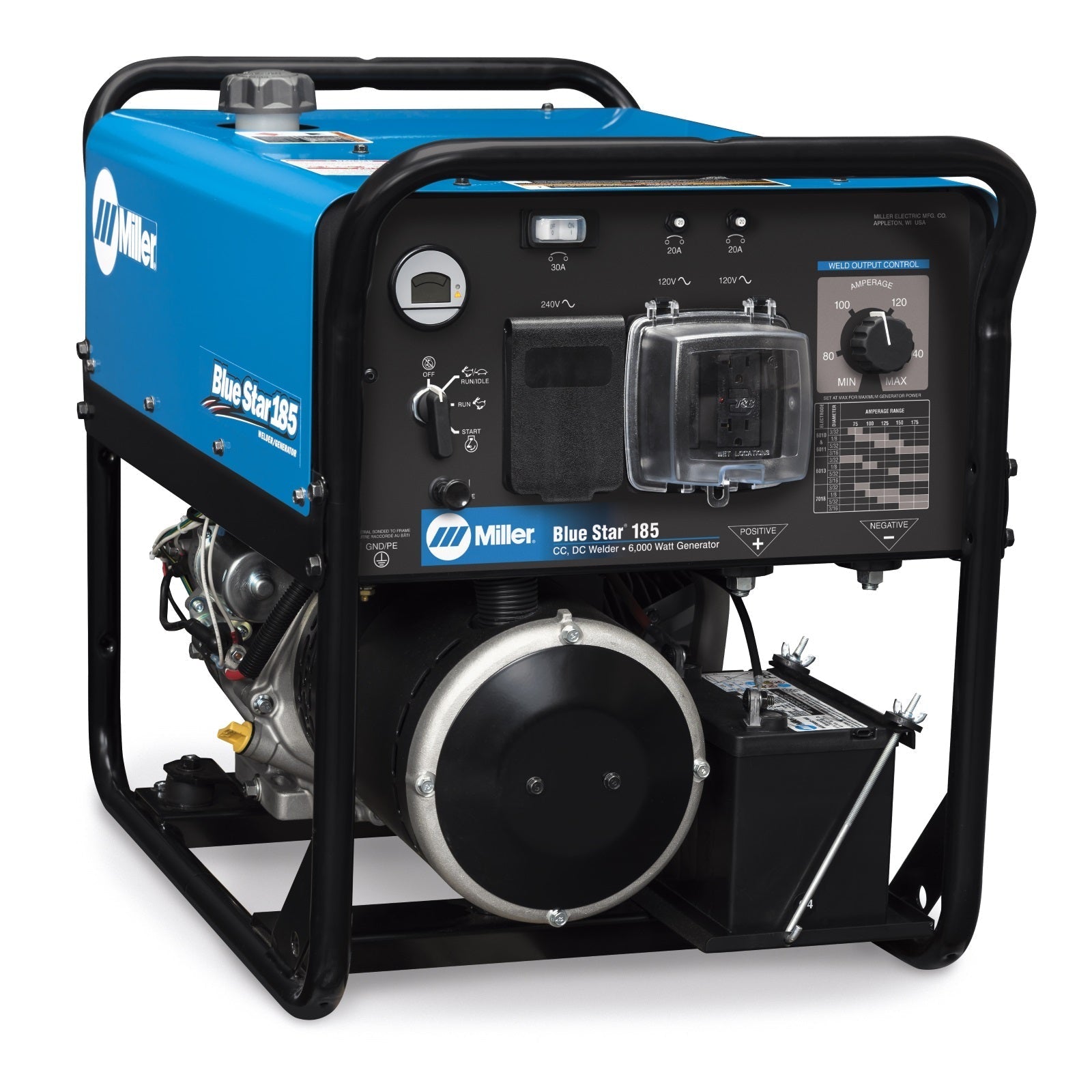 miller blue star 185